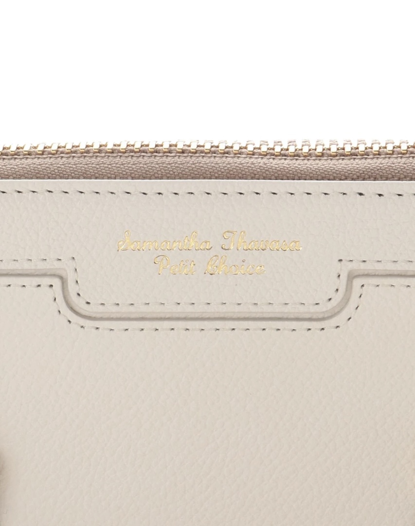 トロッターケースモチーフ 長財布(オフホワイト)｜ サマンサタバサ  