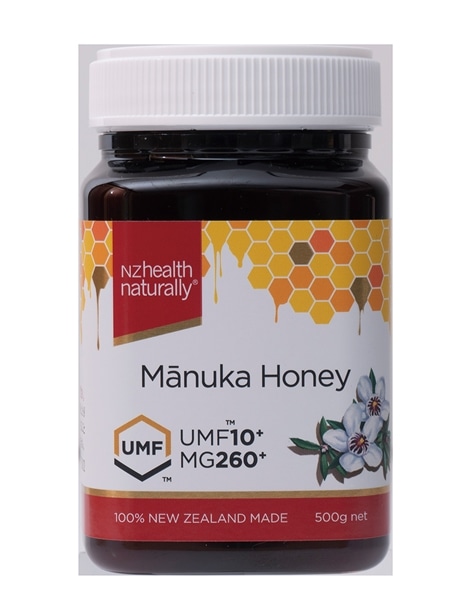ニュージーランド産マヌカハニー UMF10+（MG260+）500g