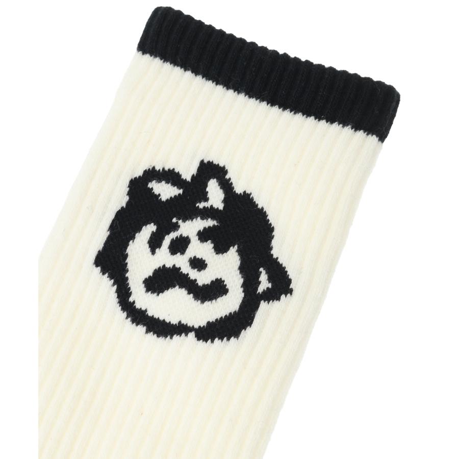 ジョニー、げんきんだしなRIB SOCKS BLACK F