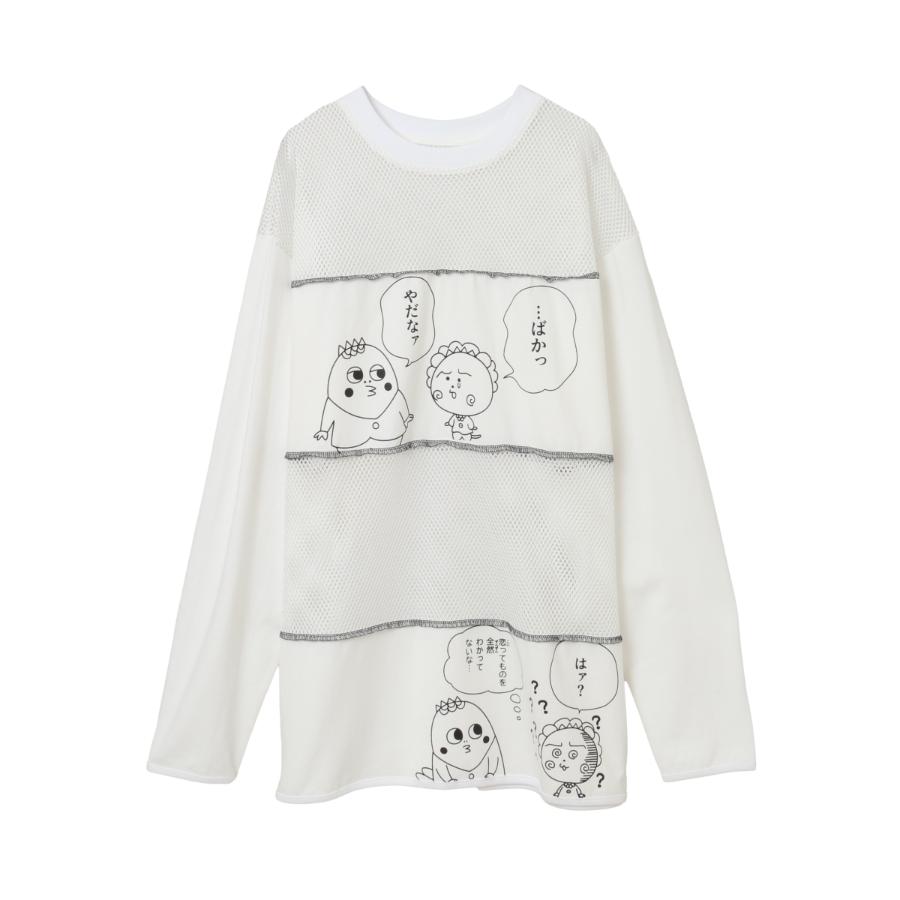 コジコジと次郎の会話 PATHED TOPS OFF WHITE F