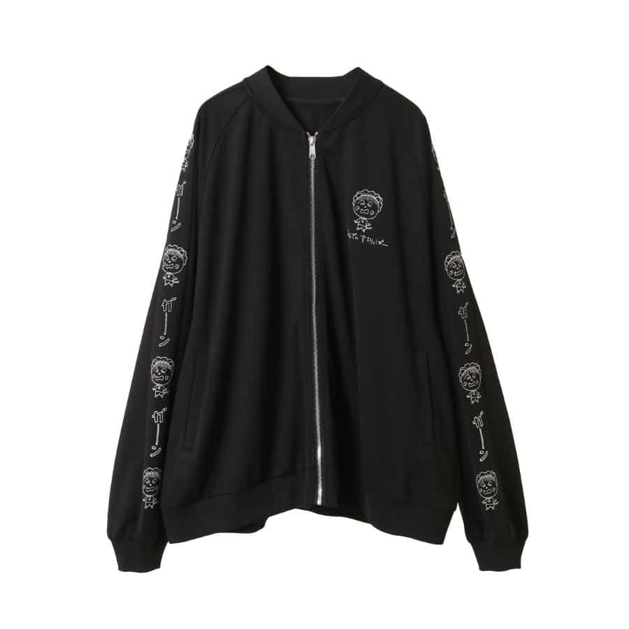 ガーン TRACK JACKET BLACK F