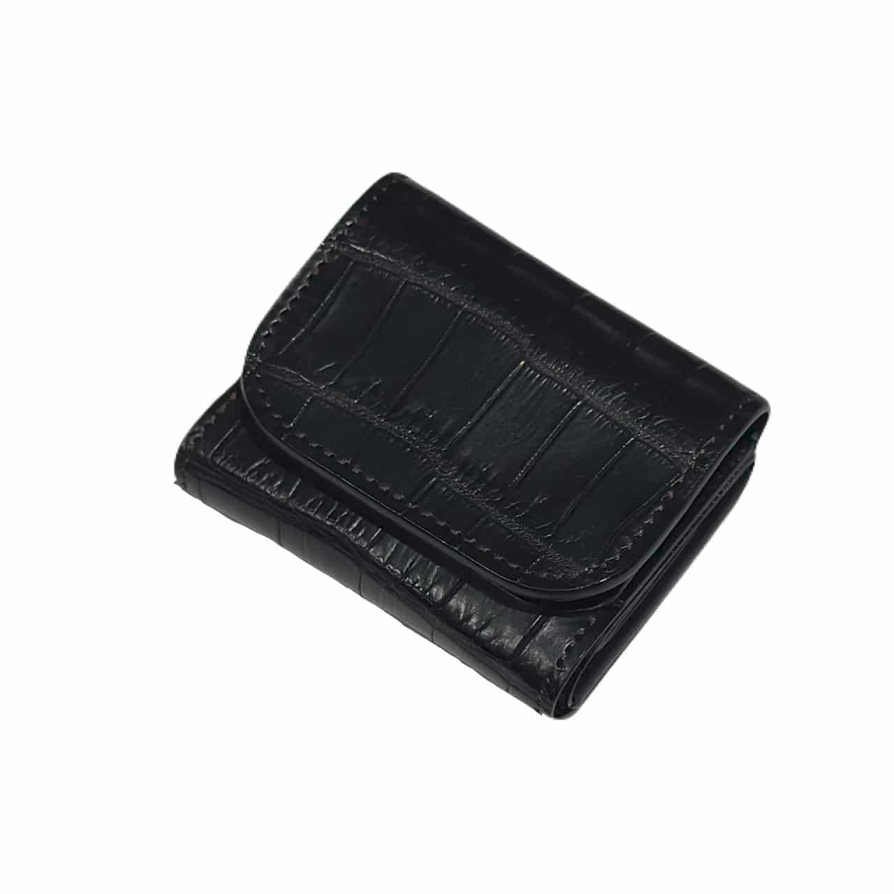 【WILDSWANS】【STELLA】【BLACK】【CROCODILE】 ブラック