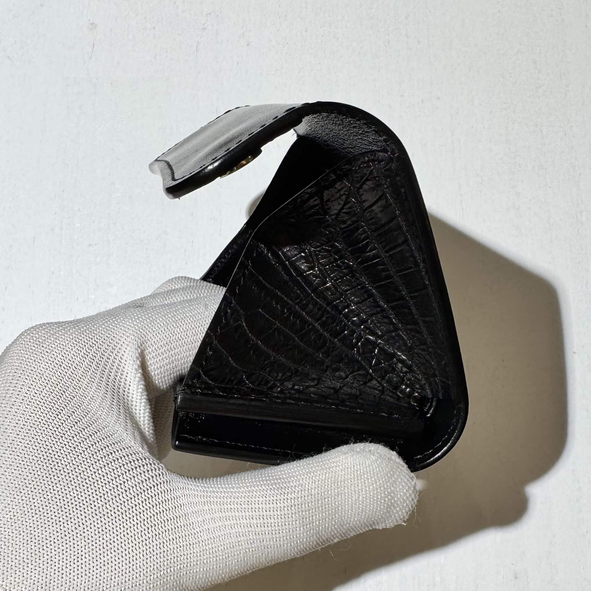 【WILDSWANS】【コレクターズ別注モデル】【PONT】【BLACK】【SADDLE　PULL　UP】【CROCODILE】