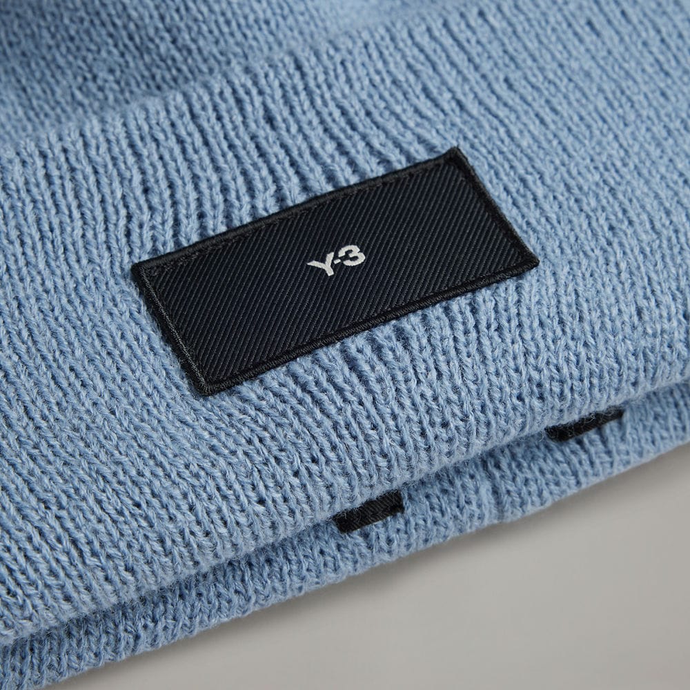 Y-3 Cl Beanie Blue One Size