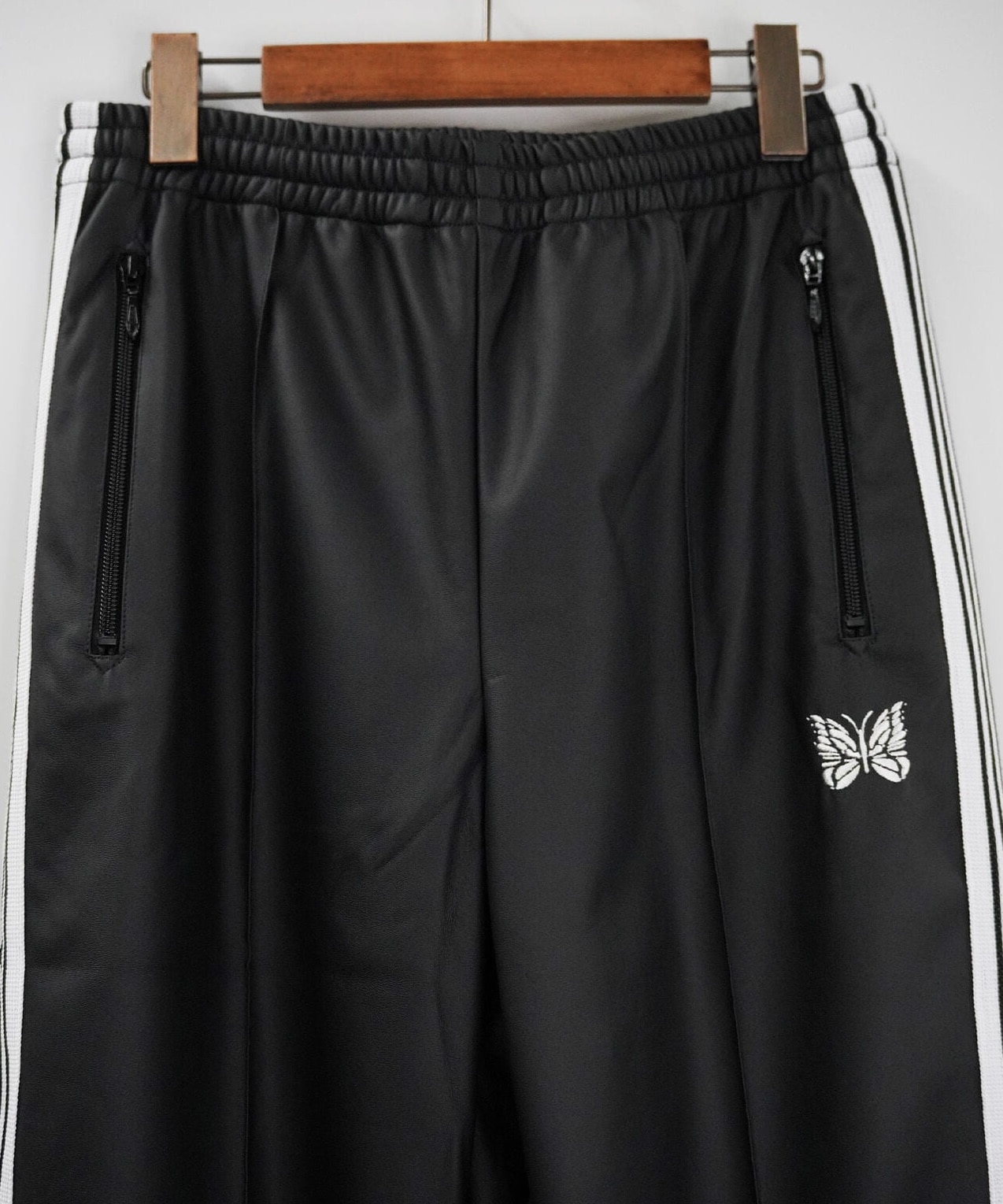 Needles 24aw Exclusive for LHP Track Pant - Synthetic Leather