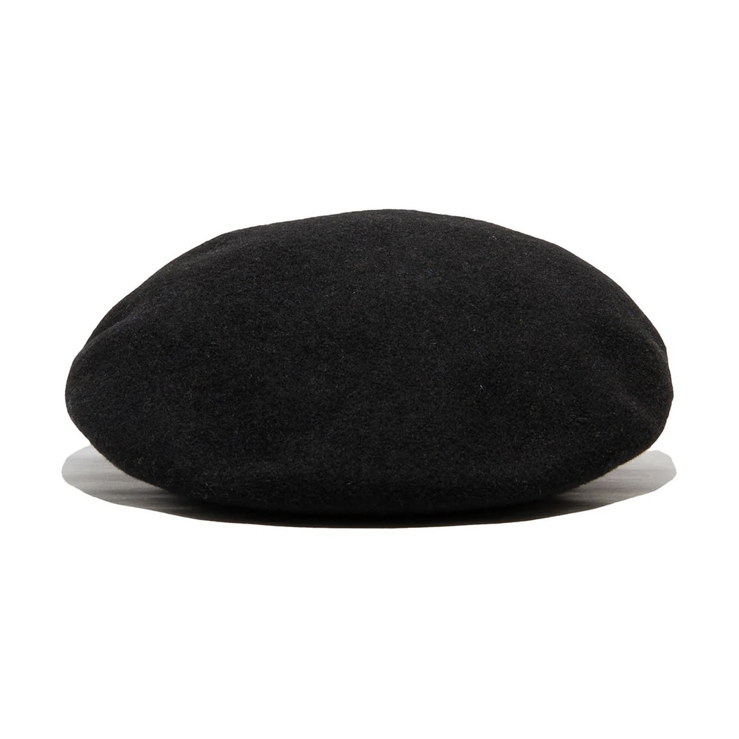 THE H.W.DOG&CO. Flat Beret Black One Size