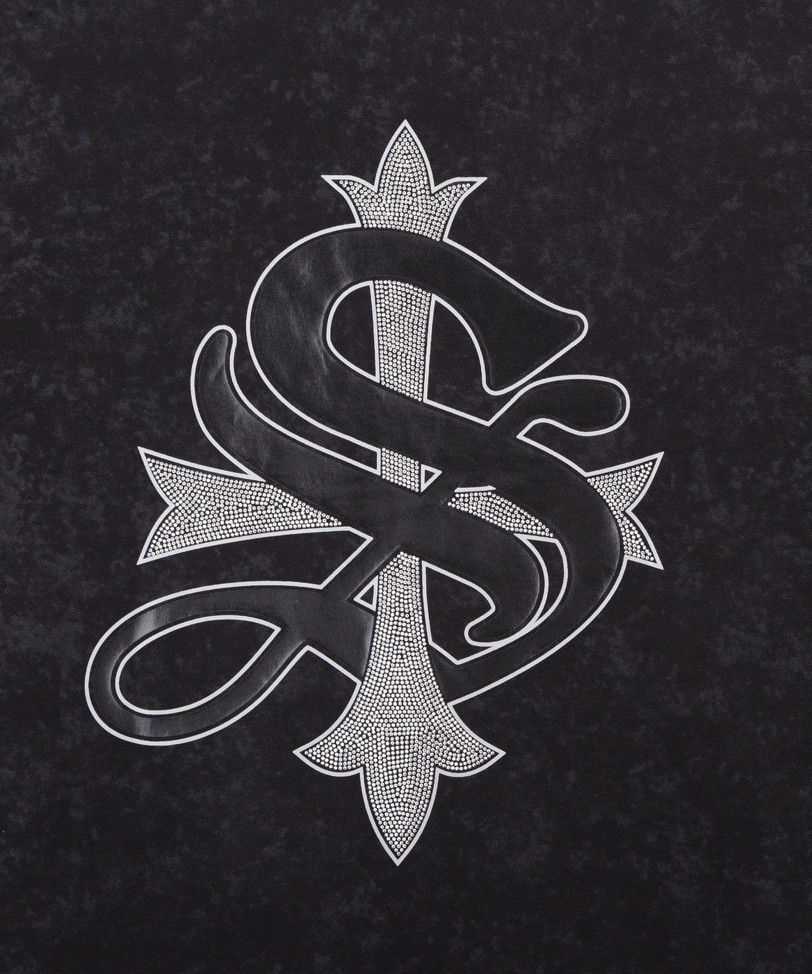 SUPPLIER 25ss "Exclusive Vintage Wash Pierced Cross Tee" Silver Silver M