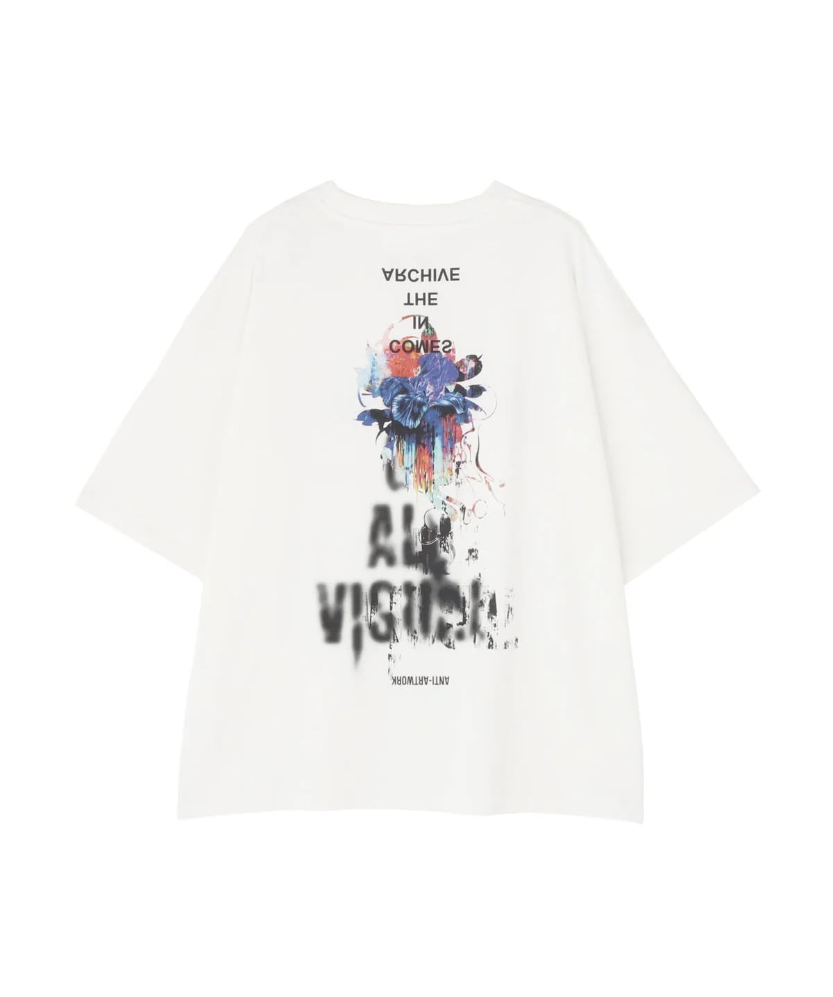 A4A 25ss "Flower S/S Tee" White White S