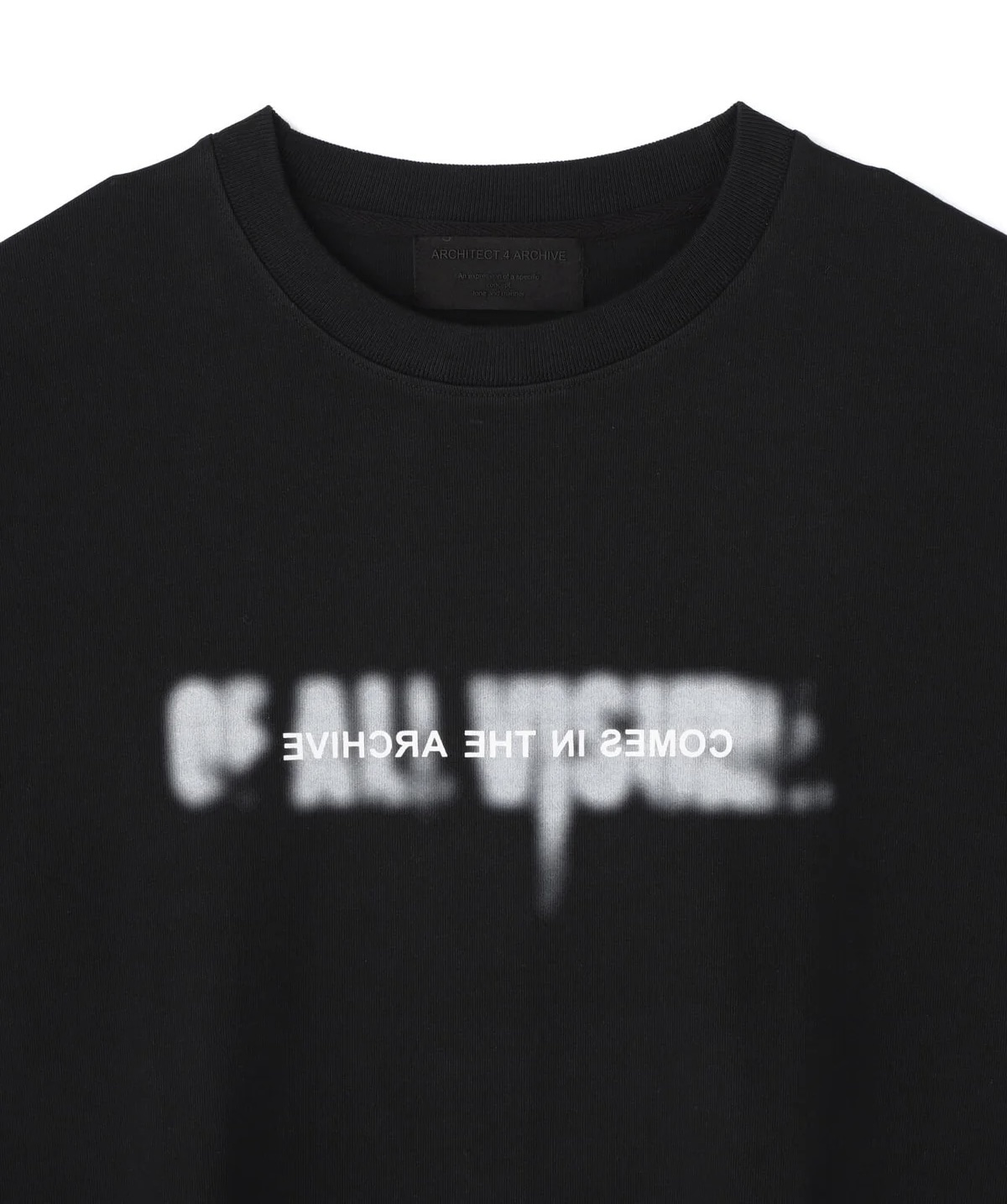 A4A 25ss "Flower S/S Tee" Black Black S