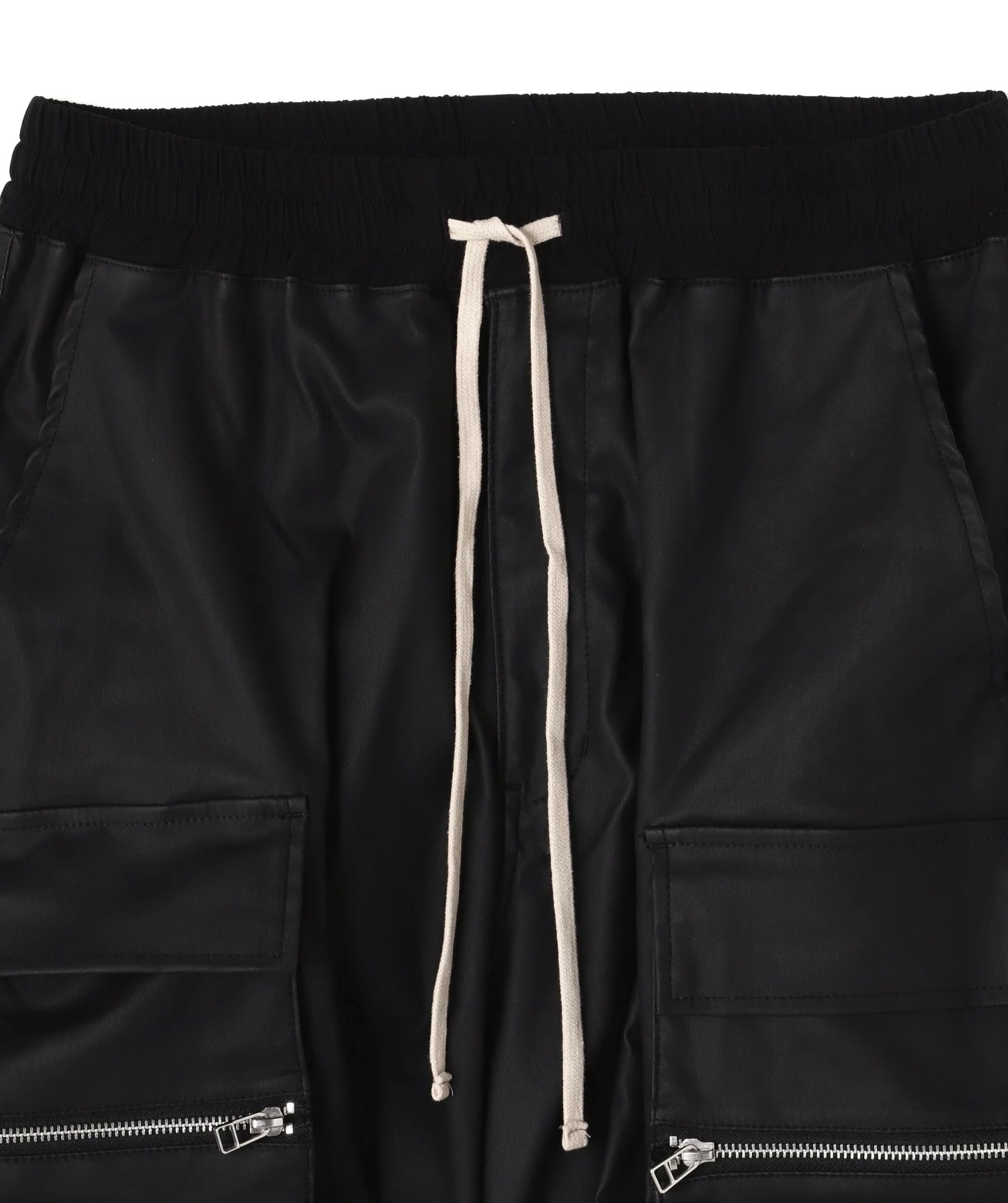 Danke Schon "Coating Wide Pocket Pants" Black 28(S)