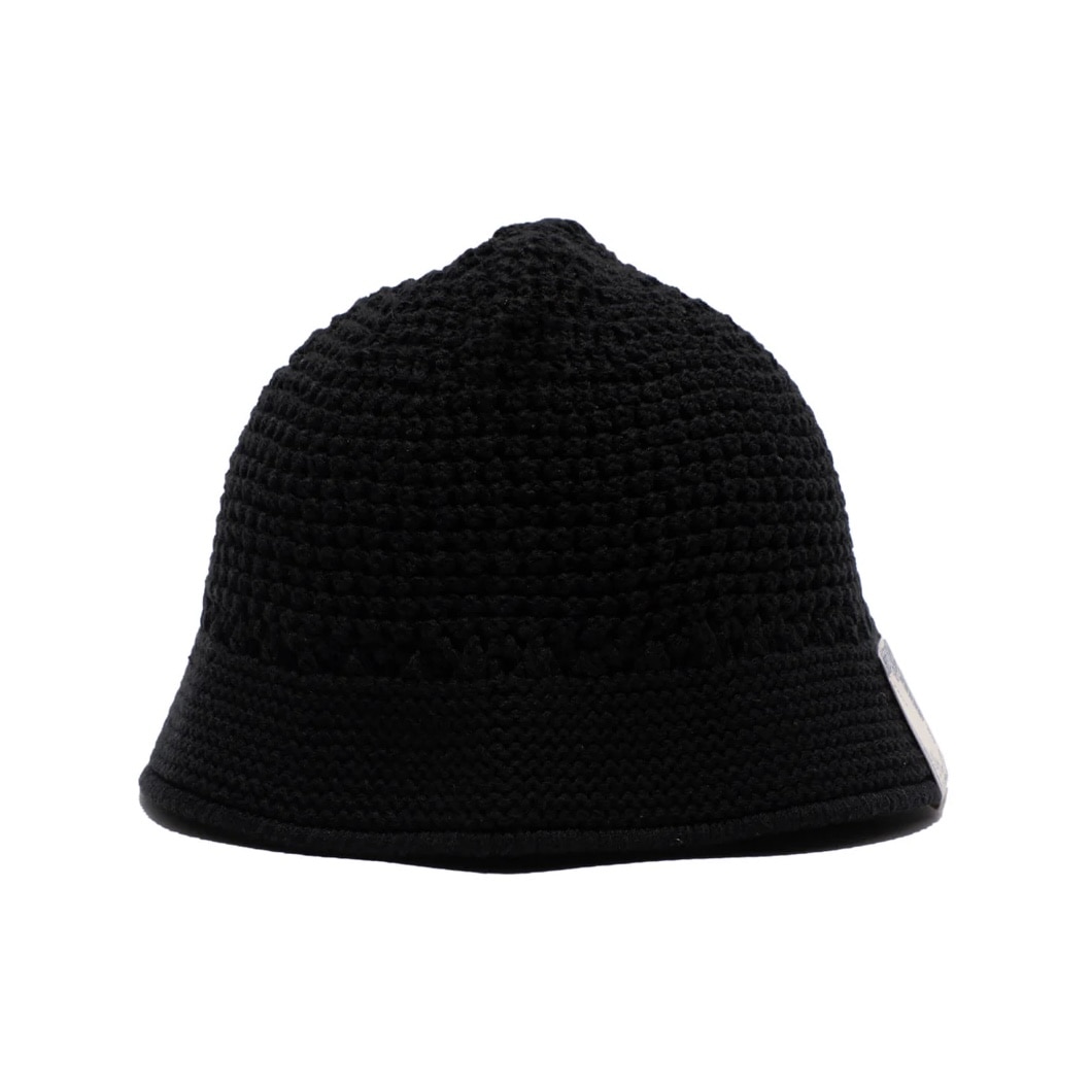 THE H.W.DOG&CO. 25ss "Knit Hat" Black Black One Size