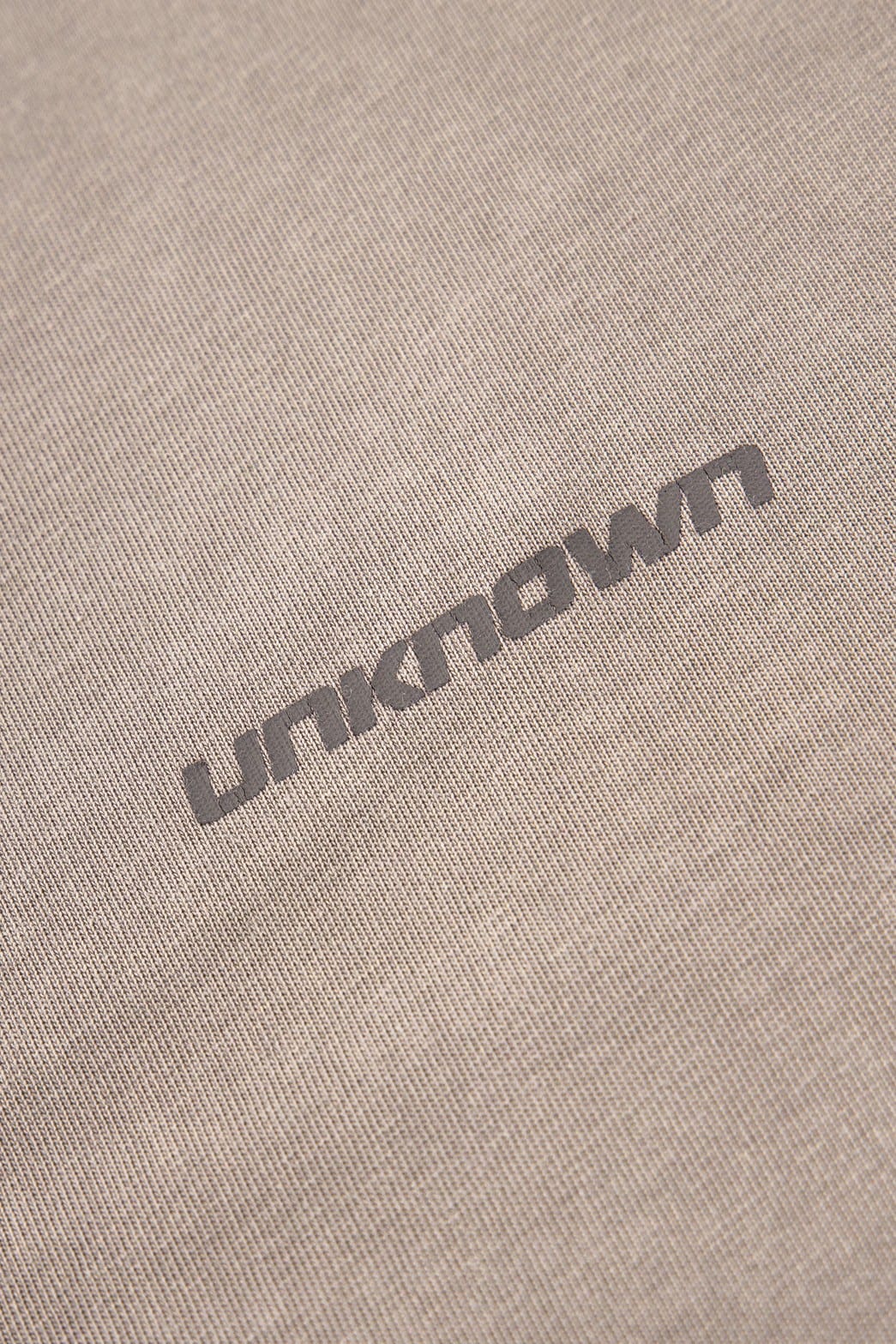 【先行予約 7月上旬発売予定】Unknown 25ss "Outline Cross Rhinestone Tee" Beige Beige M