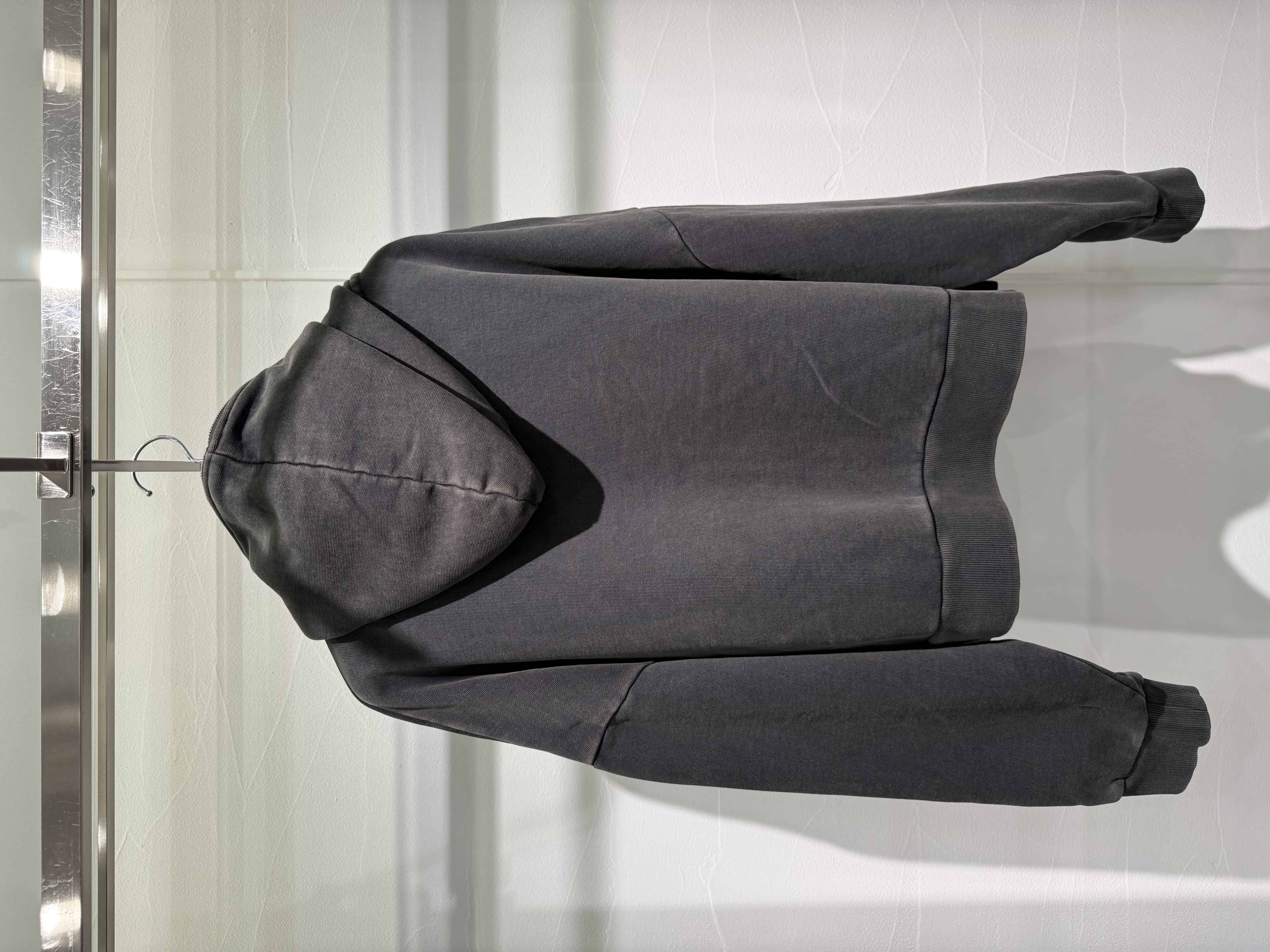 entire studios 25aw "Eternal Zip" Washed Black Washed Black S