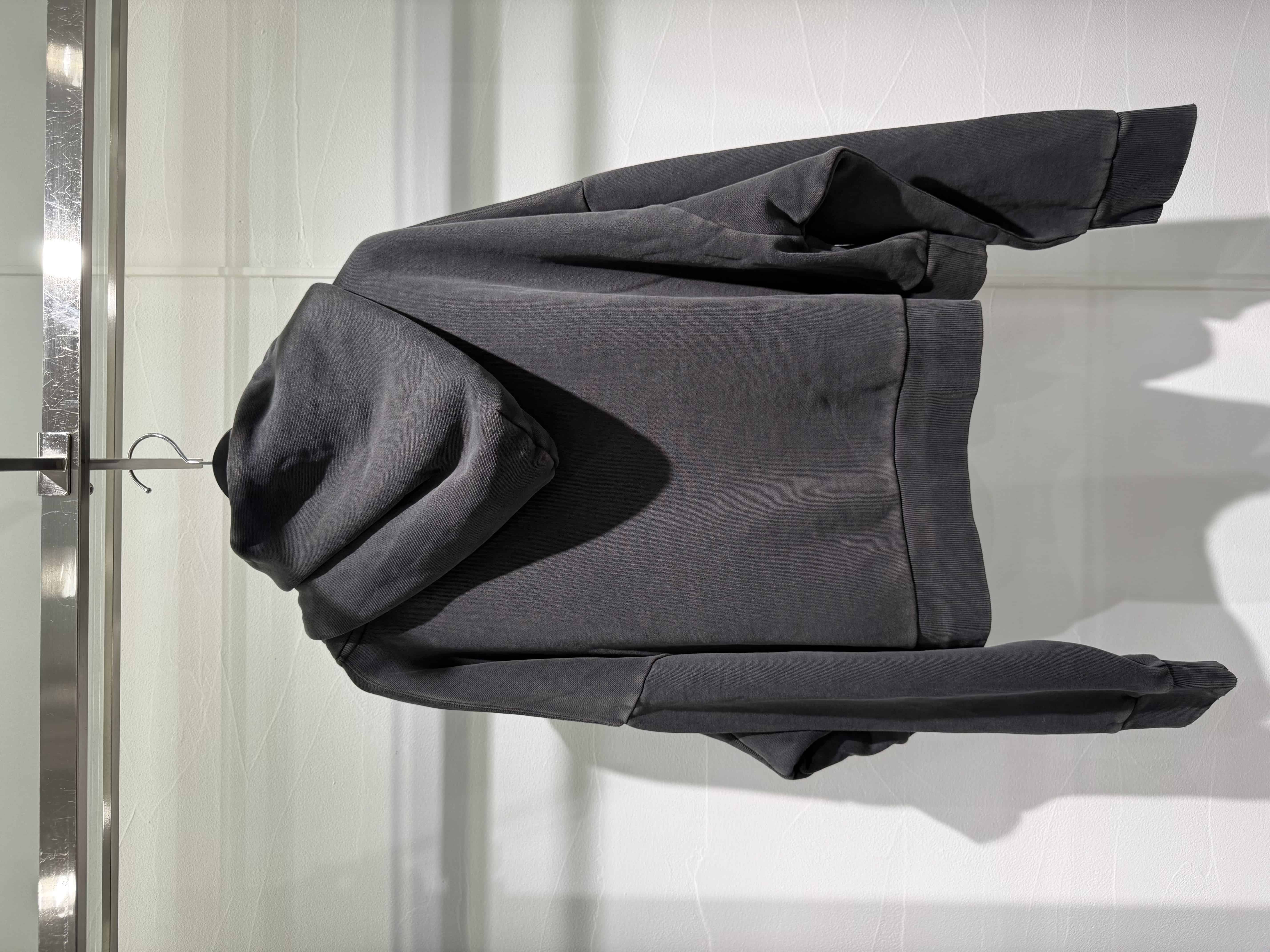 entire studios 25aw "Heavy Hood" Washed Black Washed Black S