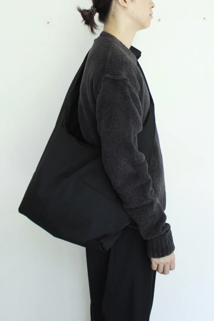 SOE READY TO WEAR 25aw "3D Tote Solotex" Black 5