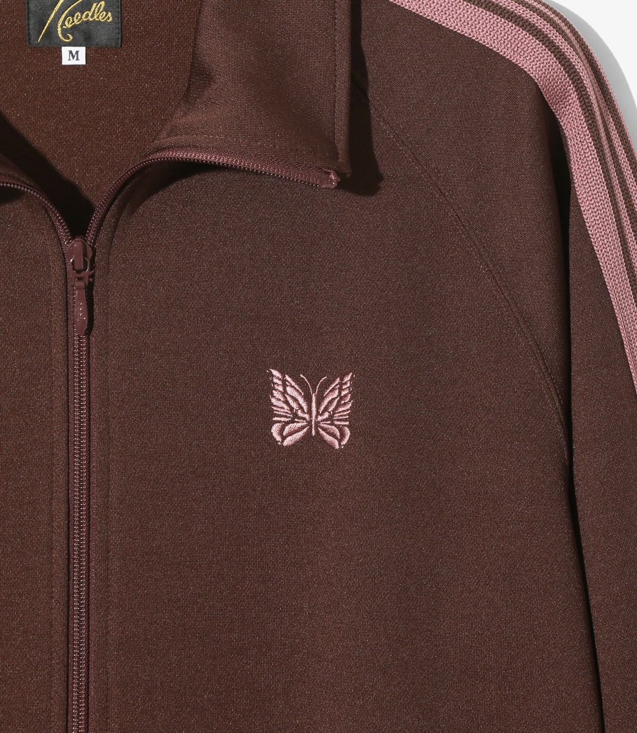 Needles 25aw "Track Jacket - Poly Smooth" Brown Brown S
