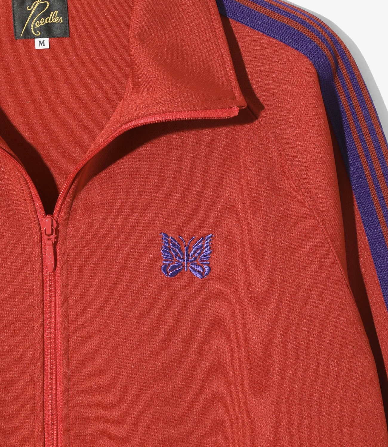 Needles 25aw "Track Jacket - Poly Smooth" Red Red S
