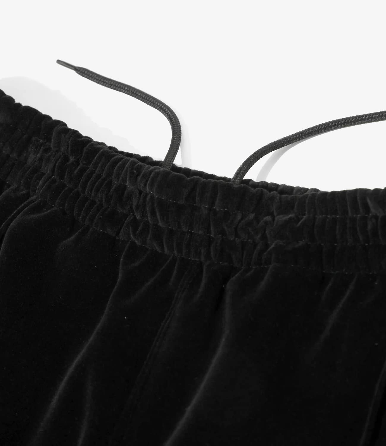 Needles 25aw "Narrow Track Pant - C/PE Velour" Black Black XS
