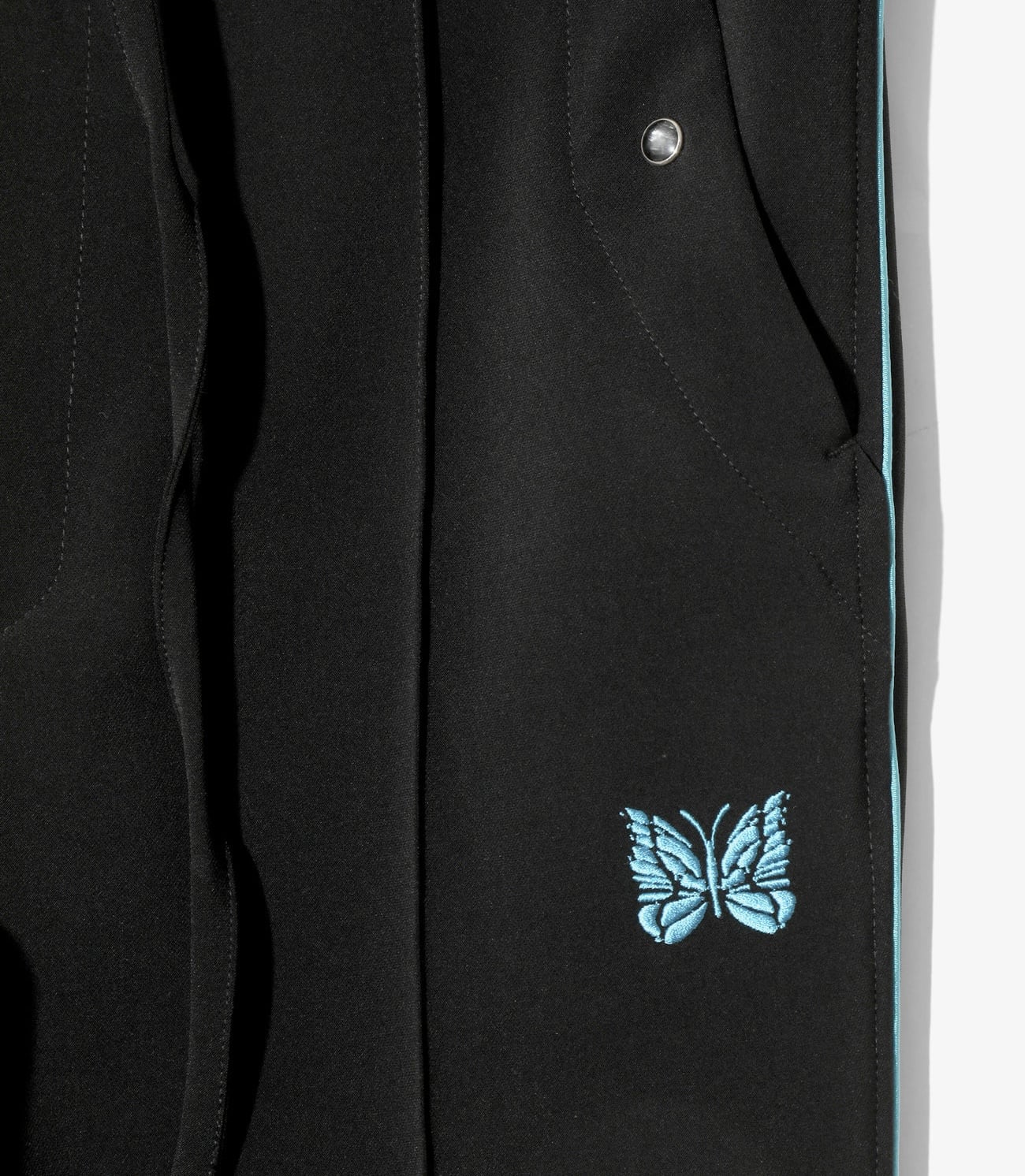 Needles 25aw "Piping Cowboy Pant - Double Cloth" Black XS