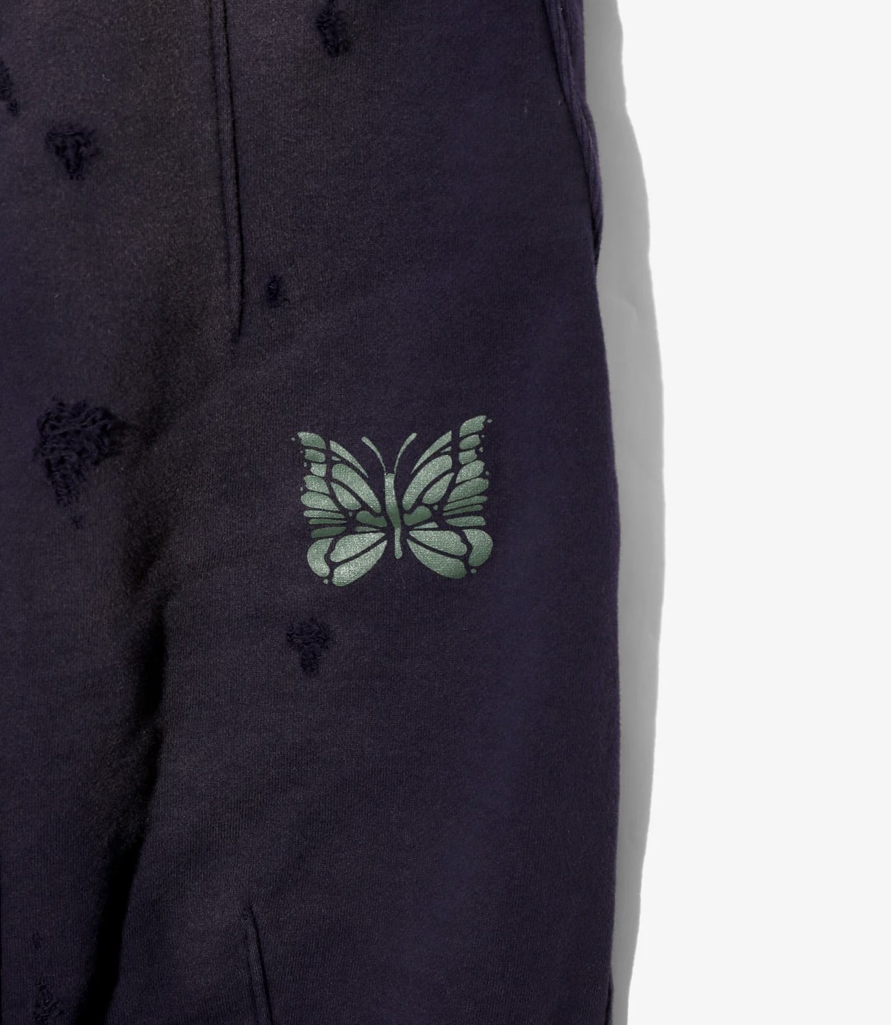 Needles 25aw "Deconstructed H.D. Sweat Pants - Cotton French Terry" Purple Purple XS