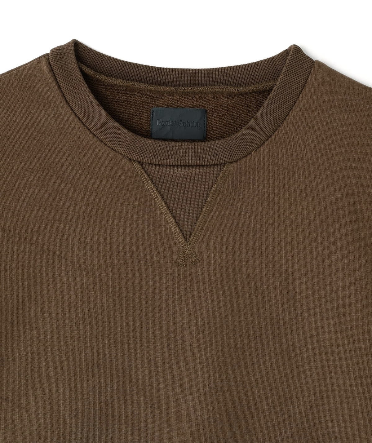 Danke Schon 25aw "480HW Sweat Crewneck" Brown Brown S
