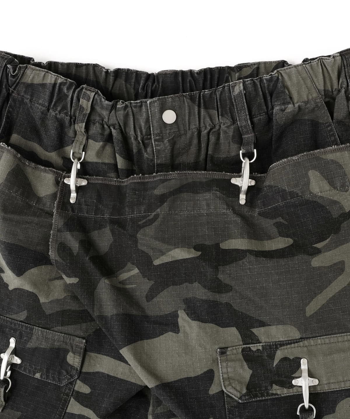 Danke Schon 25aw "Ripstop Apron Cargo Pants" Camo Camo S