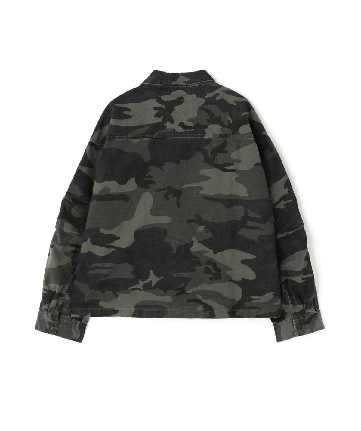 Danke Schon 25aw "Ripstop Cargo Shirt" Camo Camo S