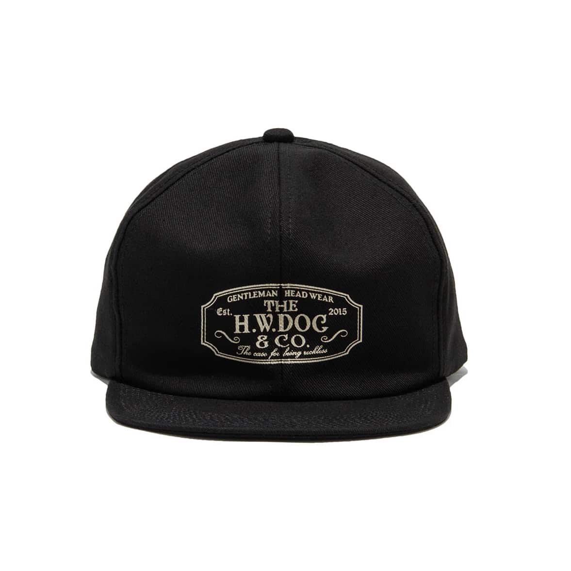 THE H.W.DOG&CO. 25aw "Trucker Cap" Black Black 38