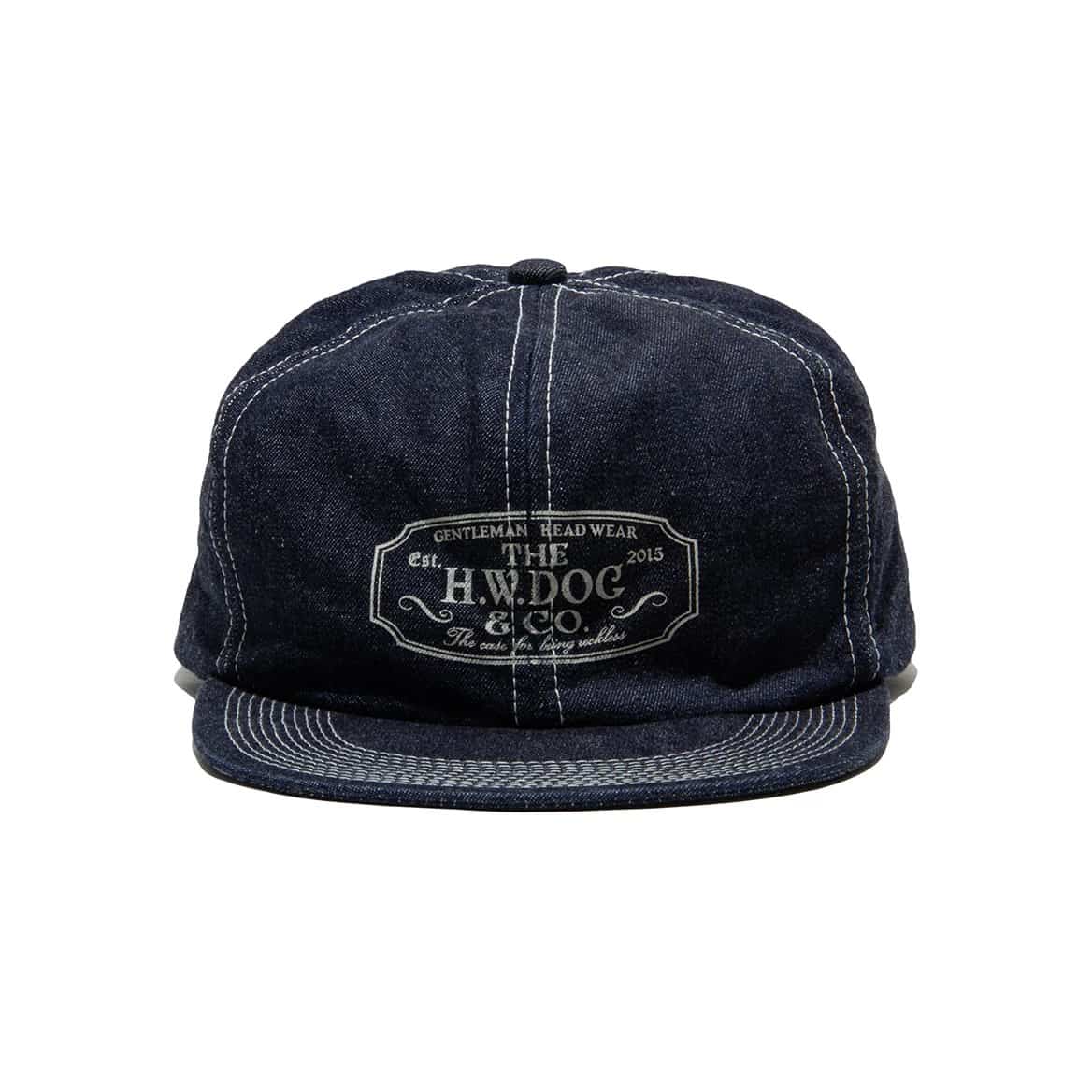 THE H.W.DOG&CO. 25aw "Trucker Cap" Denim Denim 38