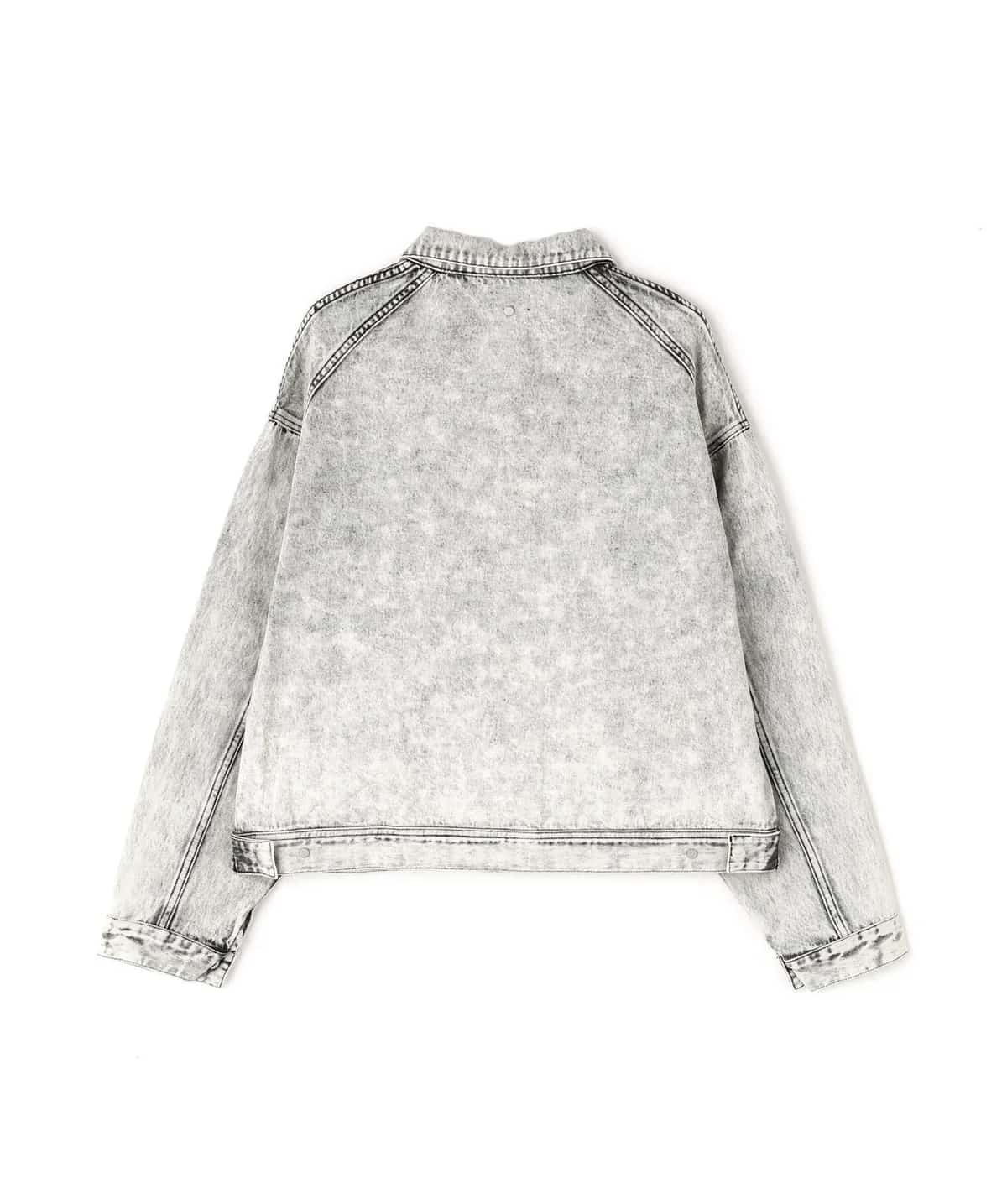 Danke Schon 25aw "12oz Chemical Denim Jacket" Grey Grey S