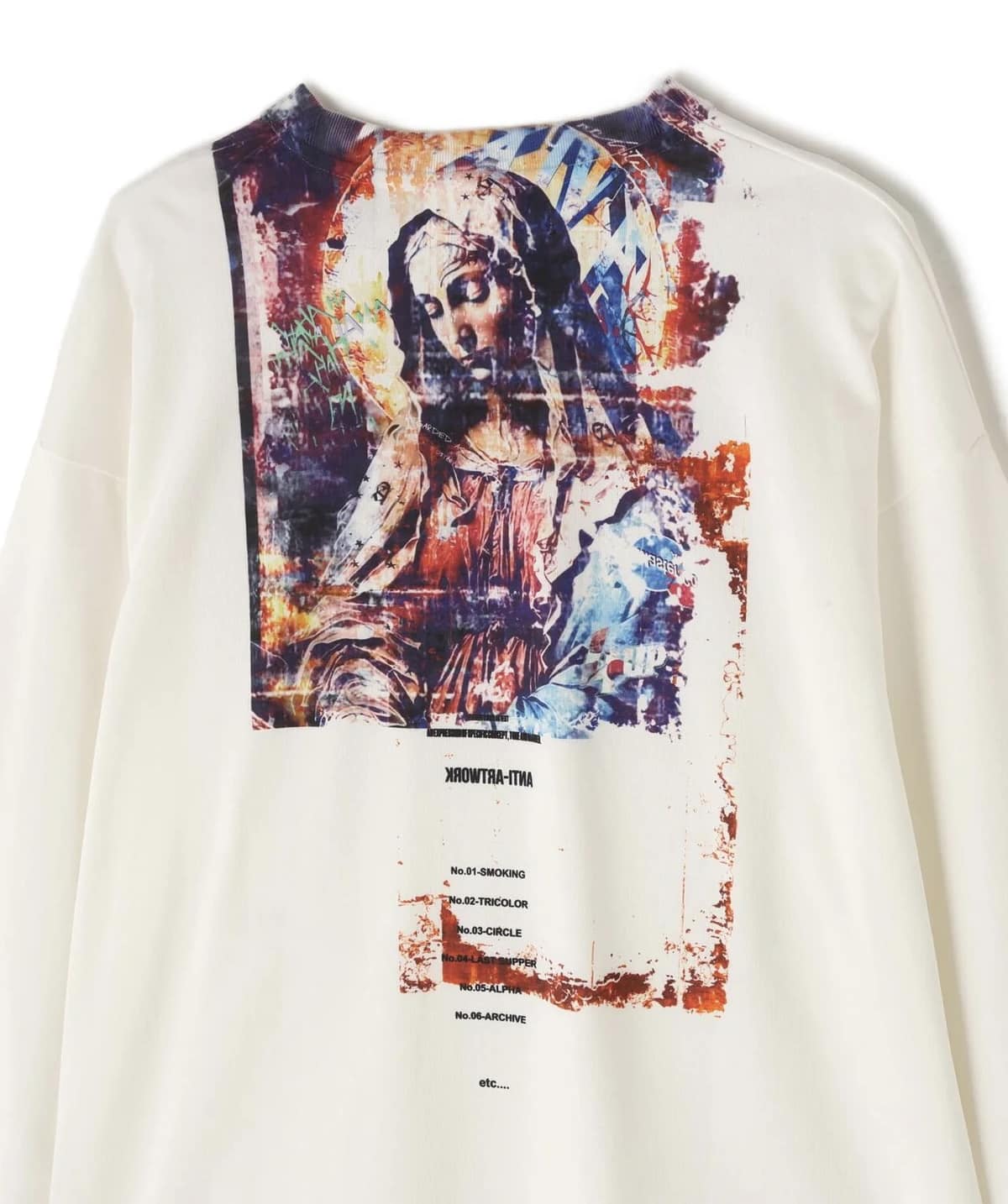 A4A 25aw "Magdalena L/S Tee" White White S