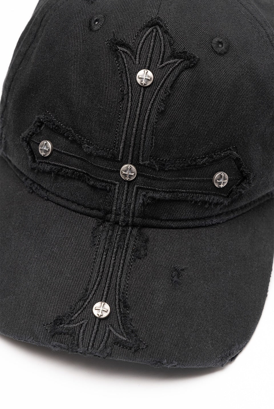 SUPPLIER 25aw "Cross Patch 6 Panel Cap" Black Free