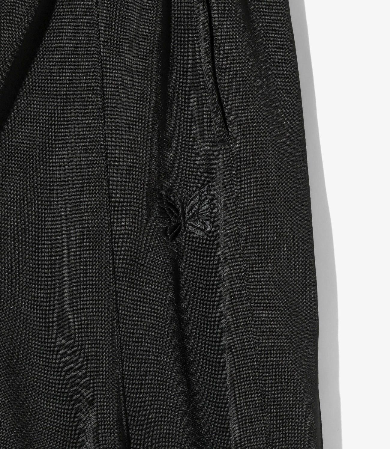 Needles 25aw "H.D. Track Pant - Bright Jersey" Black XS