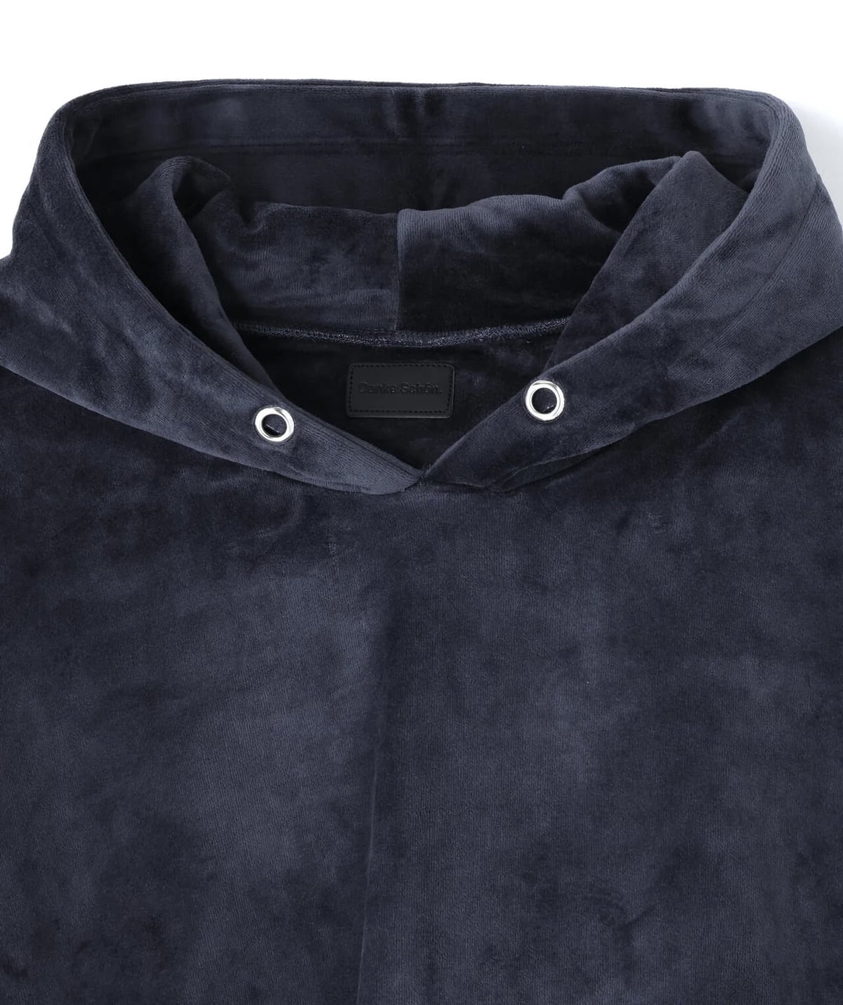 Danke Schon 25aw "W-Face Velour Pull Hoody" Navy Navy S