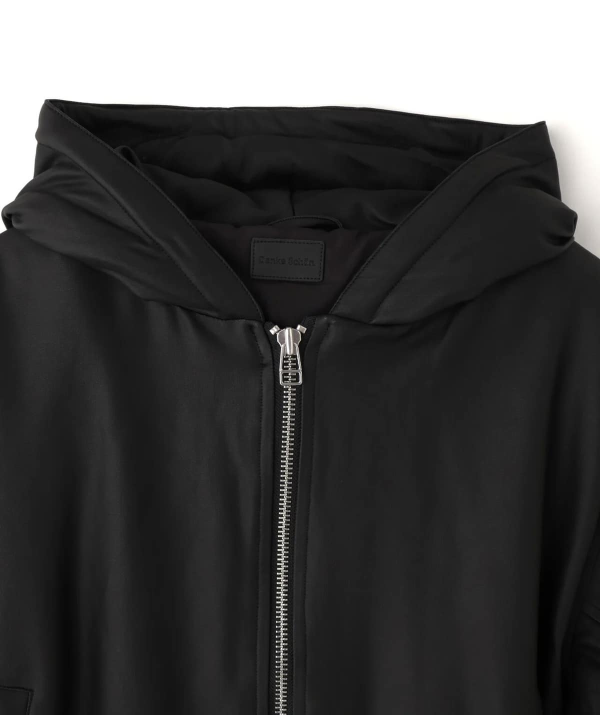Danke Schon 25aw "Coating Hood MA-1" Black S