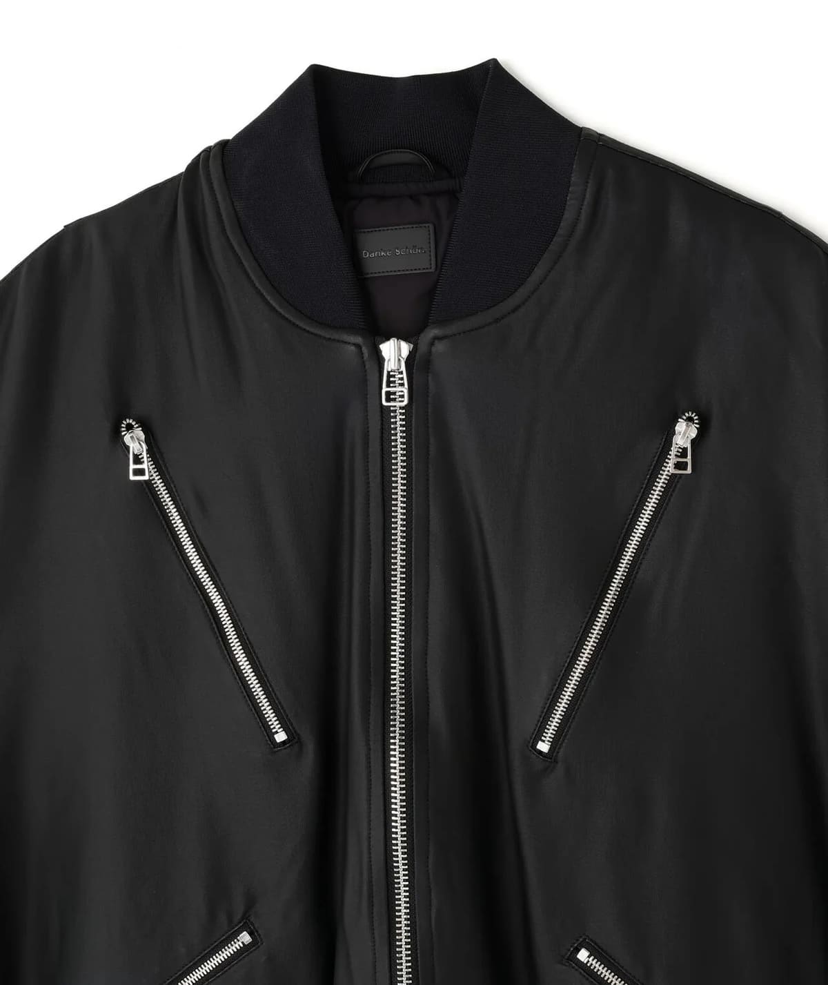 Danke Schon 25aw "Coating Zip MA-1" Black S