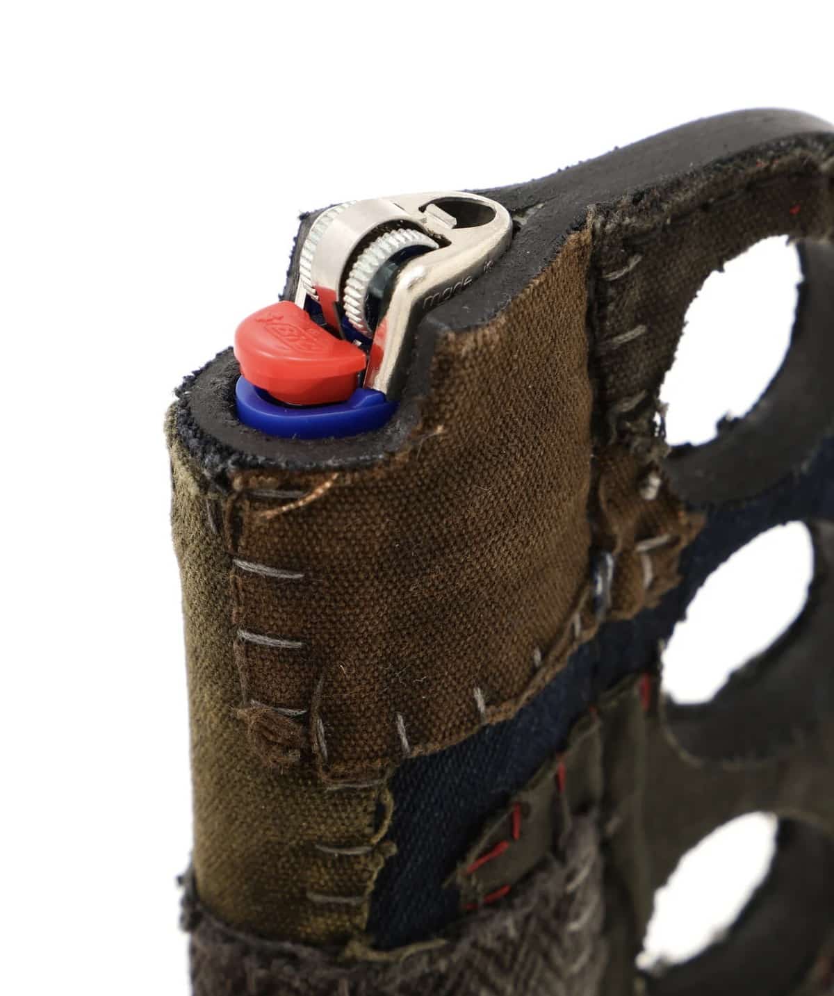 【先行予約 12月中旬-下旬 入荷予定】blackmeans 25aw "Exclusive Leather Case" BORO Other One Size