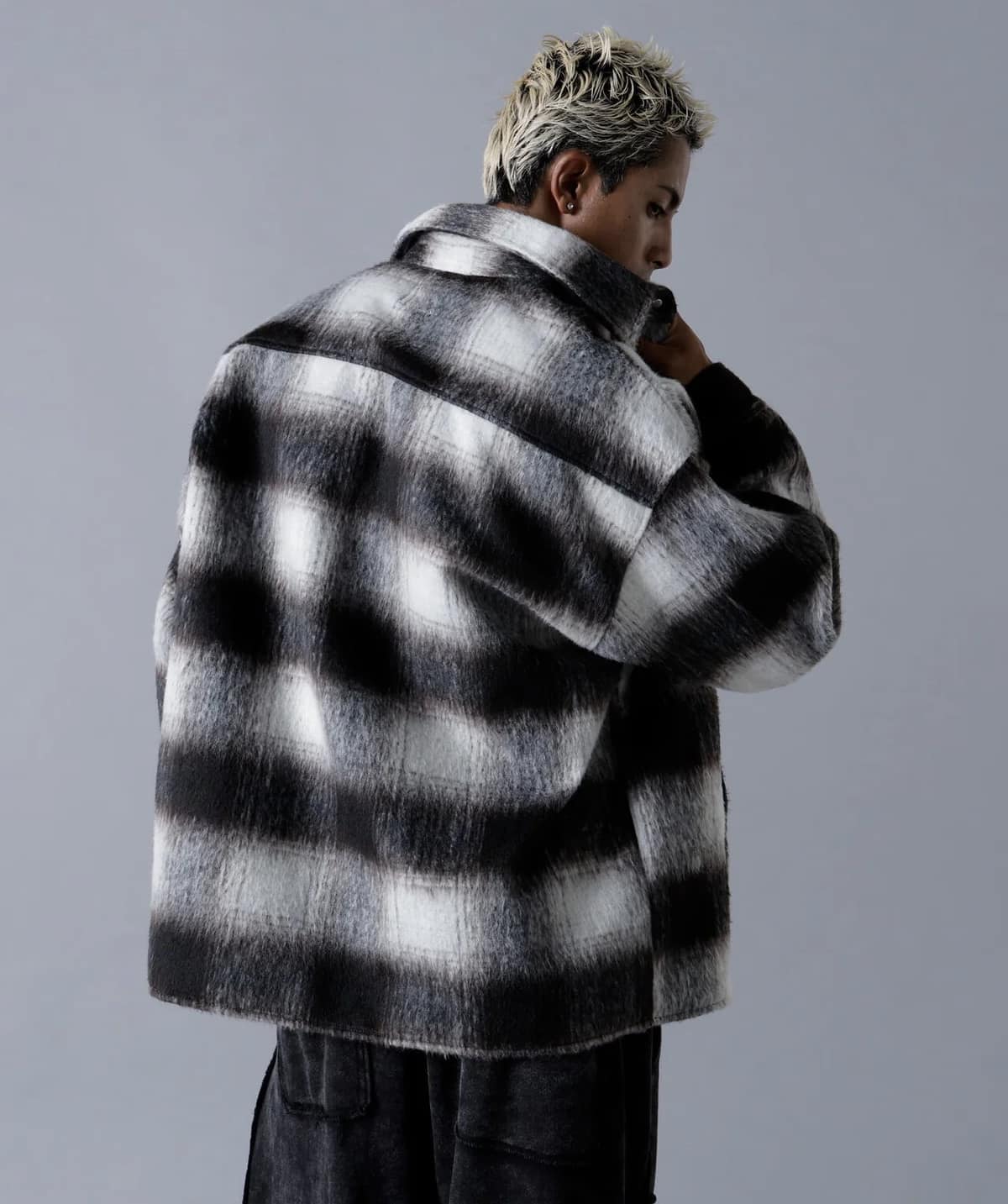 Danke Schon 25aw "Shaggy Shirts" Black Black One Size