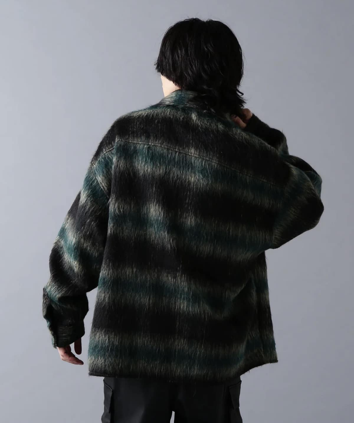 Danke Schon 25aw "Shaggy Shirts" Green Green One Size
