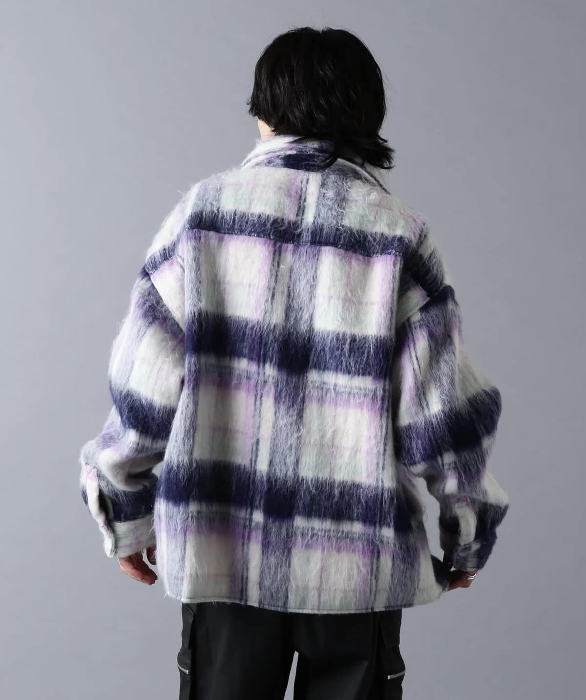 Danke Schon 25aw "Shaggy Shirts" Navy Navy One Size
