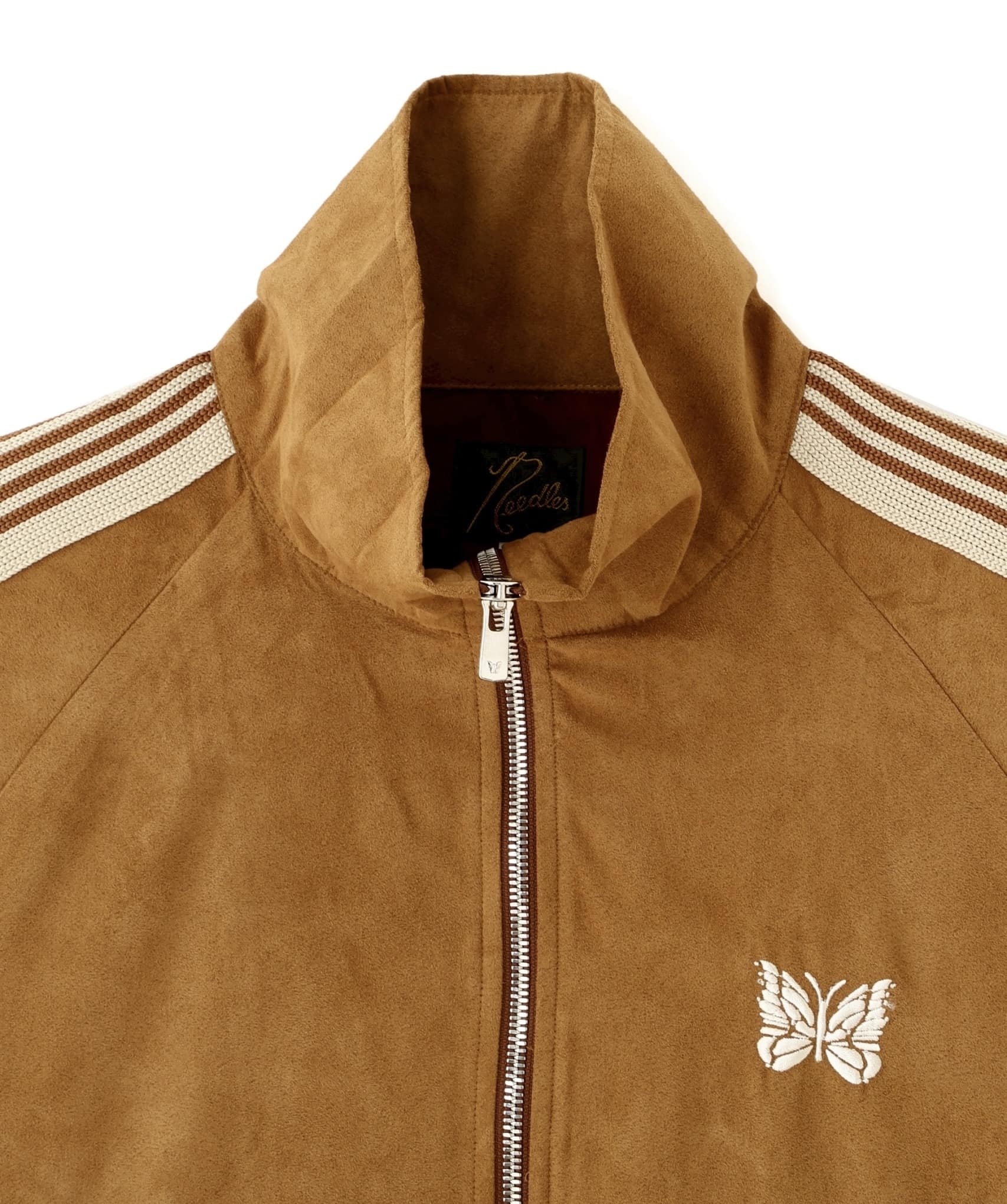 Needles 26ss "Exclusive Track Jacket Synthetic Suede" Camel Camel S