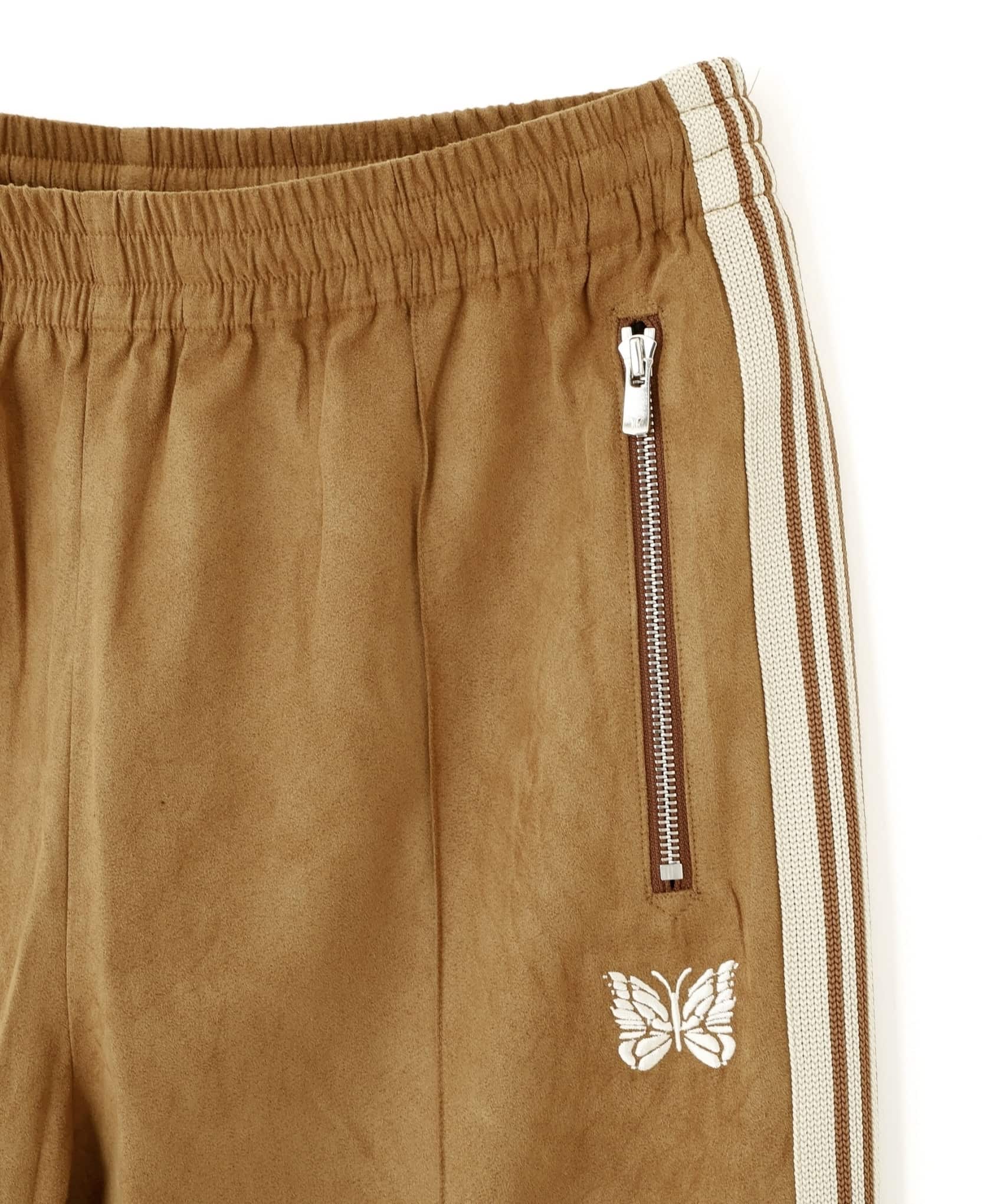 Needles 26ss "Exclusive Track Pant  Synthetic Suede" Camel Camel XS