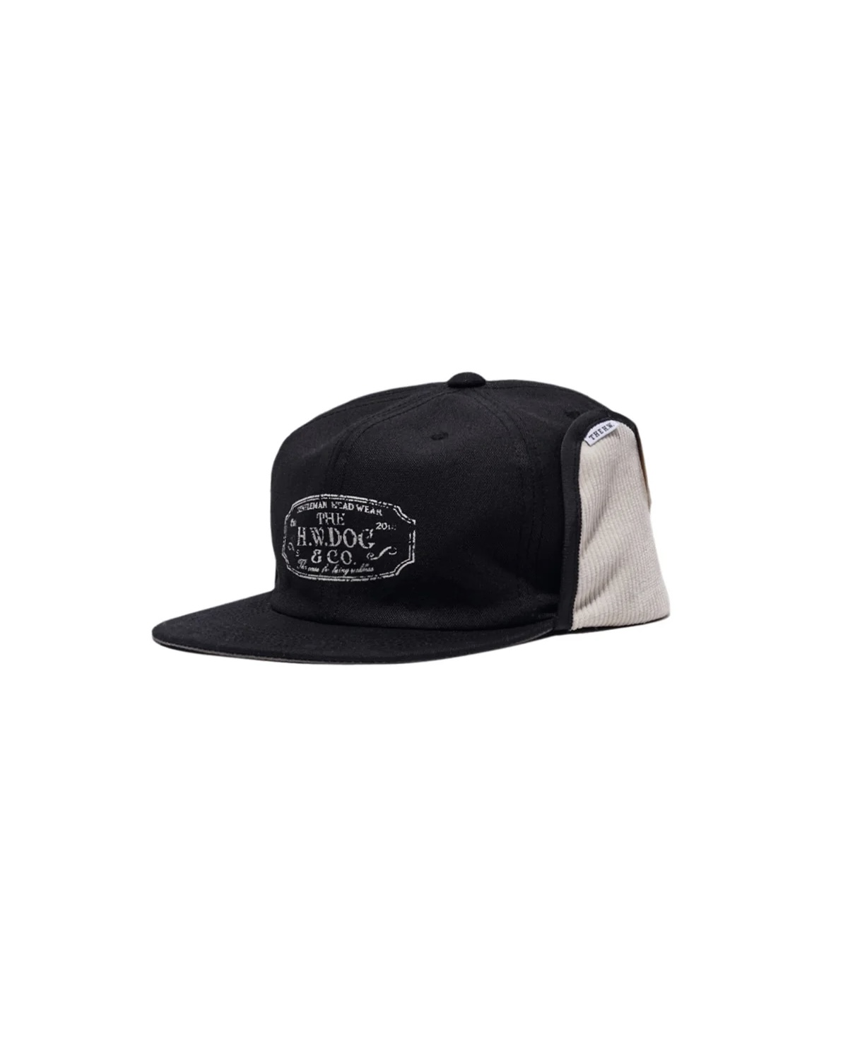 THE H.W.DOG&CO. 25aw "Trucker Winter Cap" Black Black 38