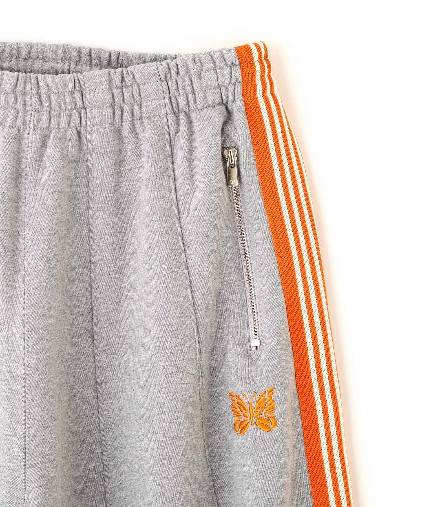Needles 26ss "Exclusive H.D. Track Pant - Cotton Jersey" Grey/Orange Grey/Orange XS