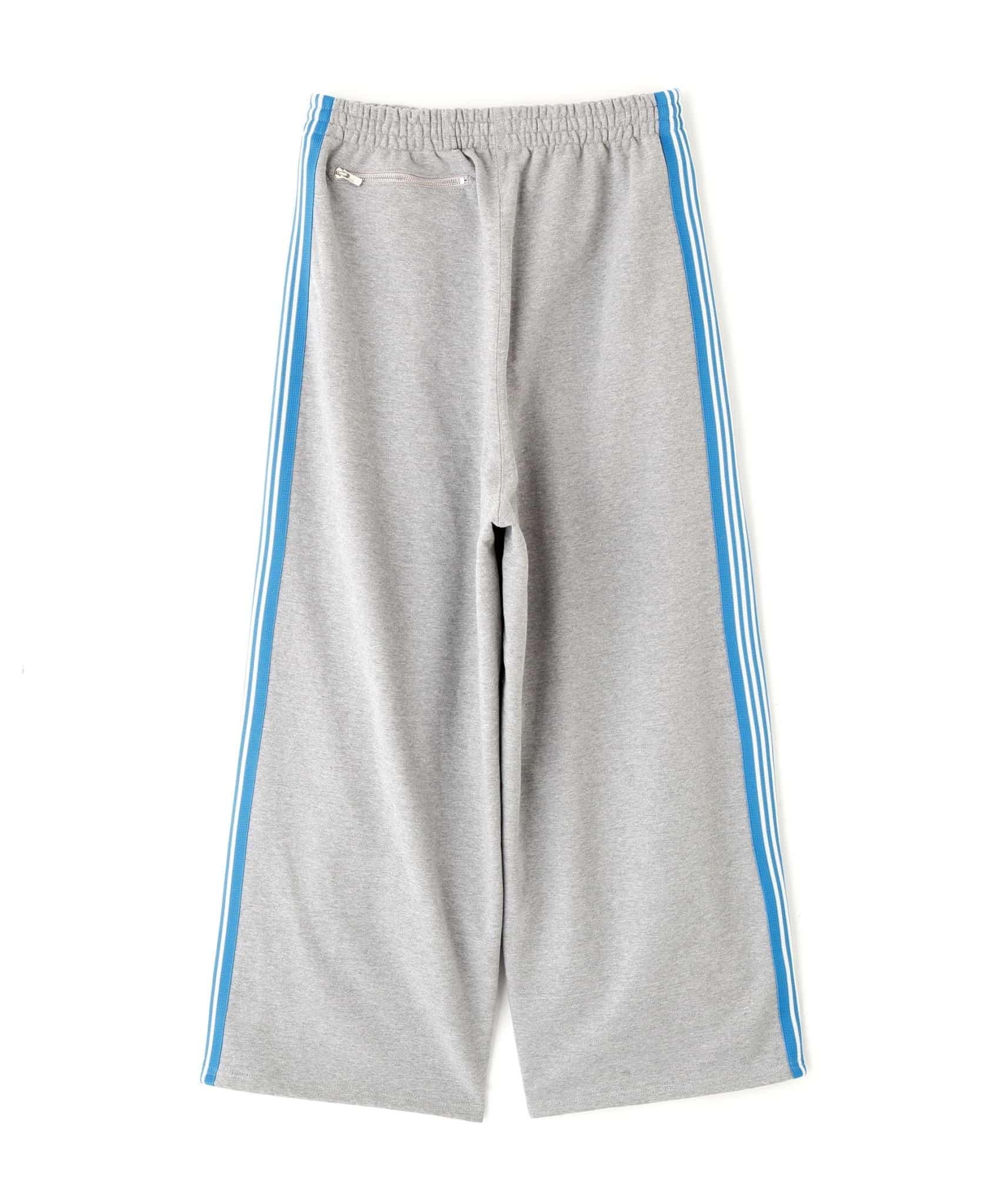 Needles 26ss "Exclusive H.D. Track Pant - Cotton Jersey" Grey/Blue Grey/Blue XS