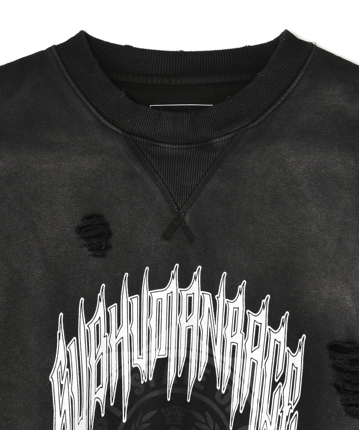 Danke Schon 26ss "Chemical Ballon Crewneck" Black M