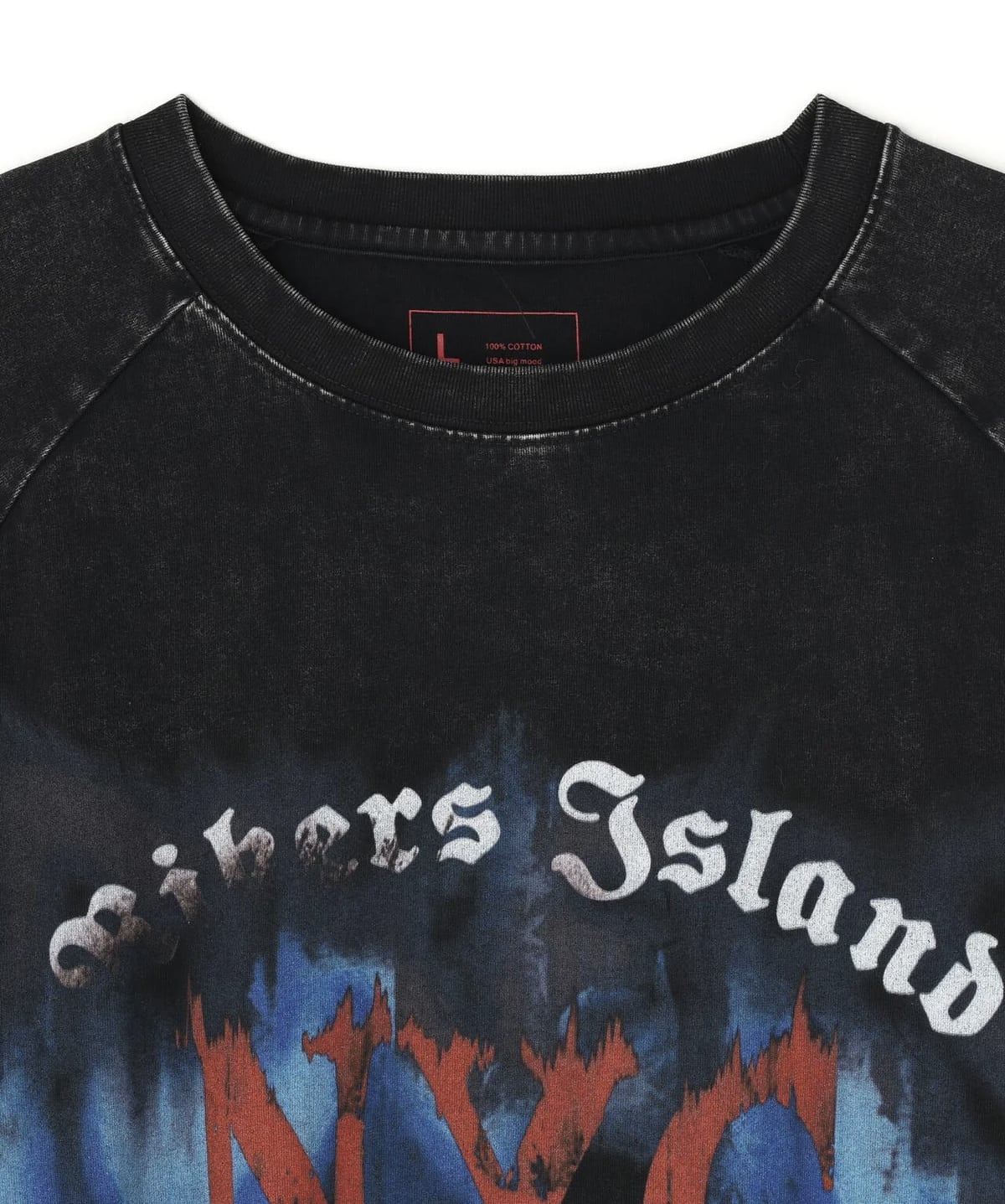 Danke Schon 26ss "Chemical Raglan L/S Tee" Rikers Black M