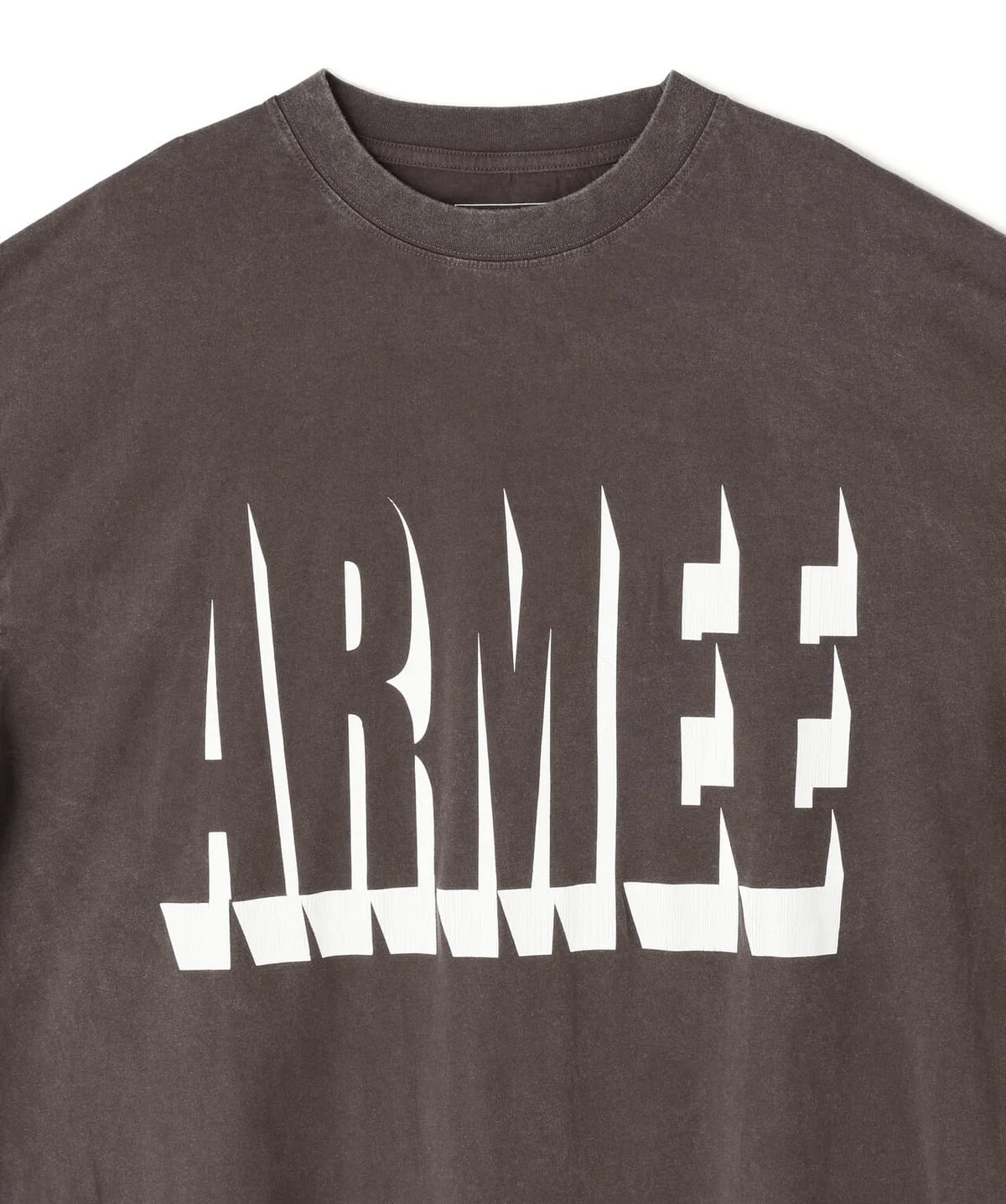 Danke Schon 26ss "Overdye L/S Tee" Armee Black M