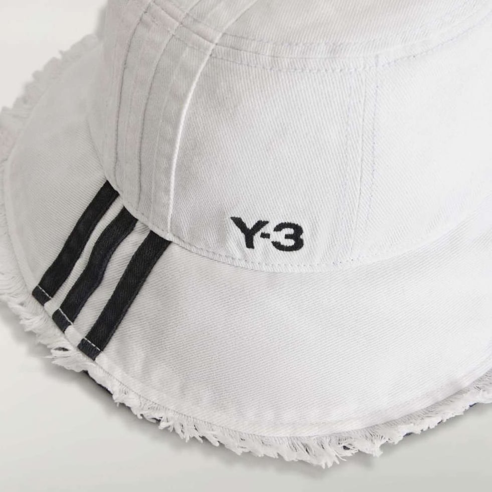 Y-3 26ss "Y-3 STRIPES BUCKET HAT" Off White Off White One Size