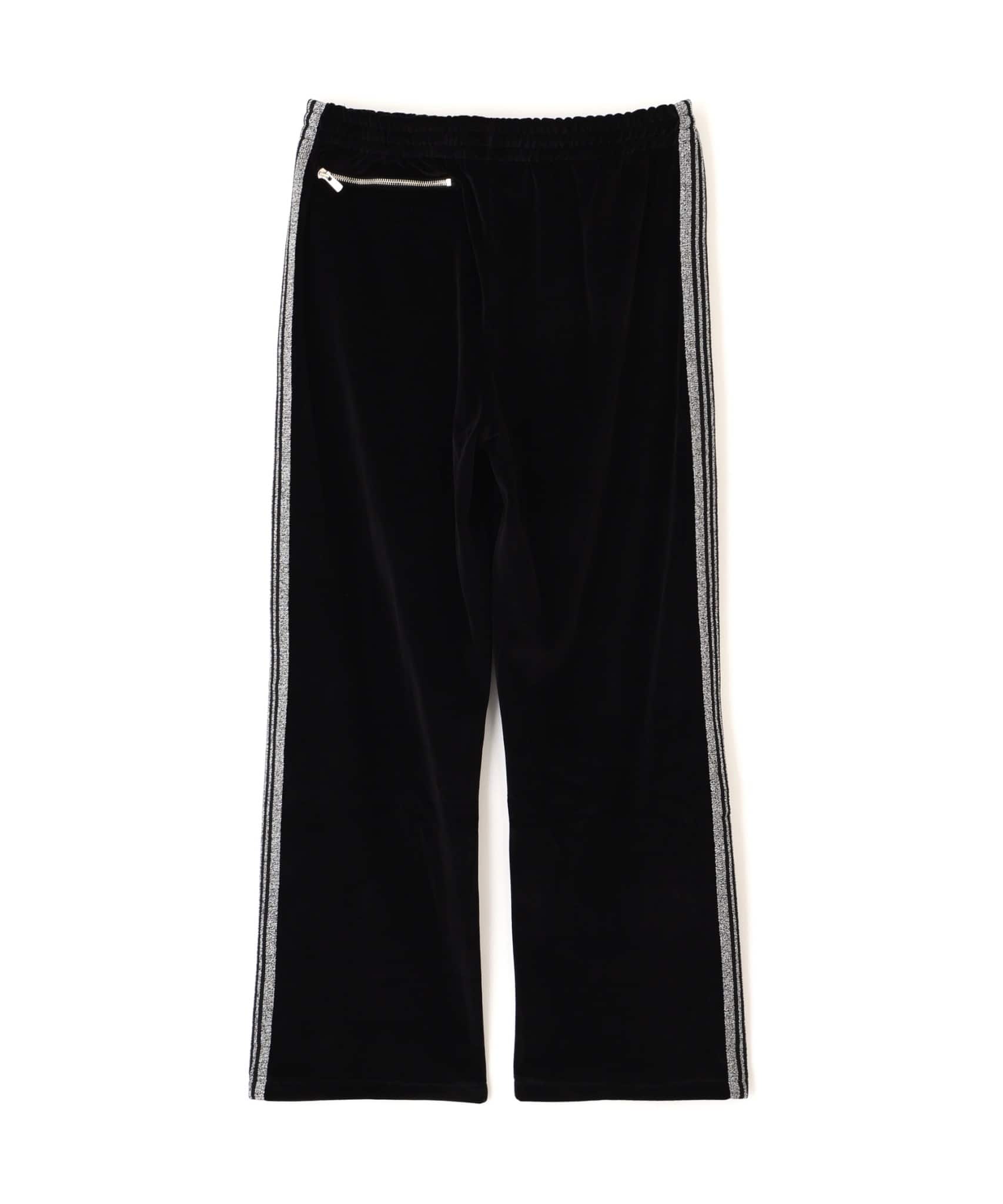 Needles 26ss "Exclusive Track Pant - C/PE Velour" Black Black XS